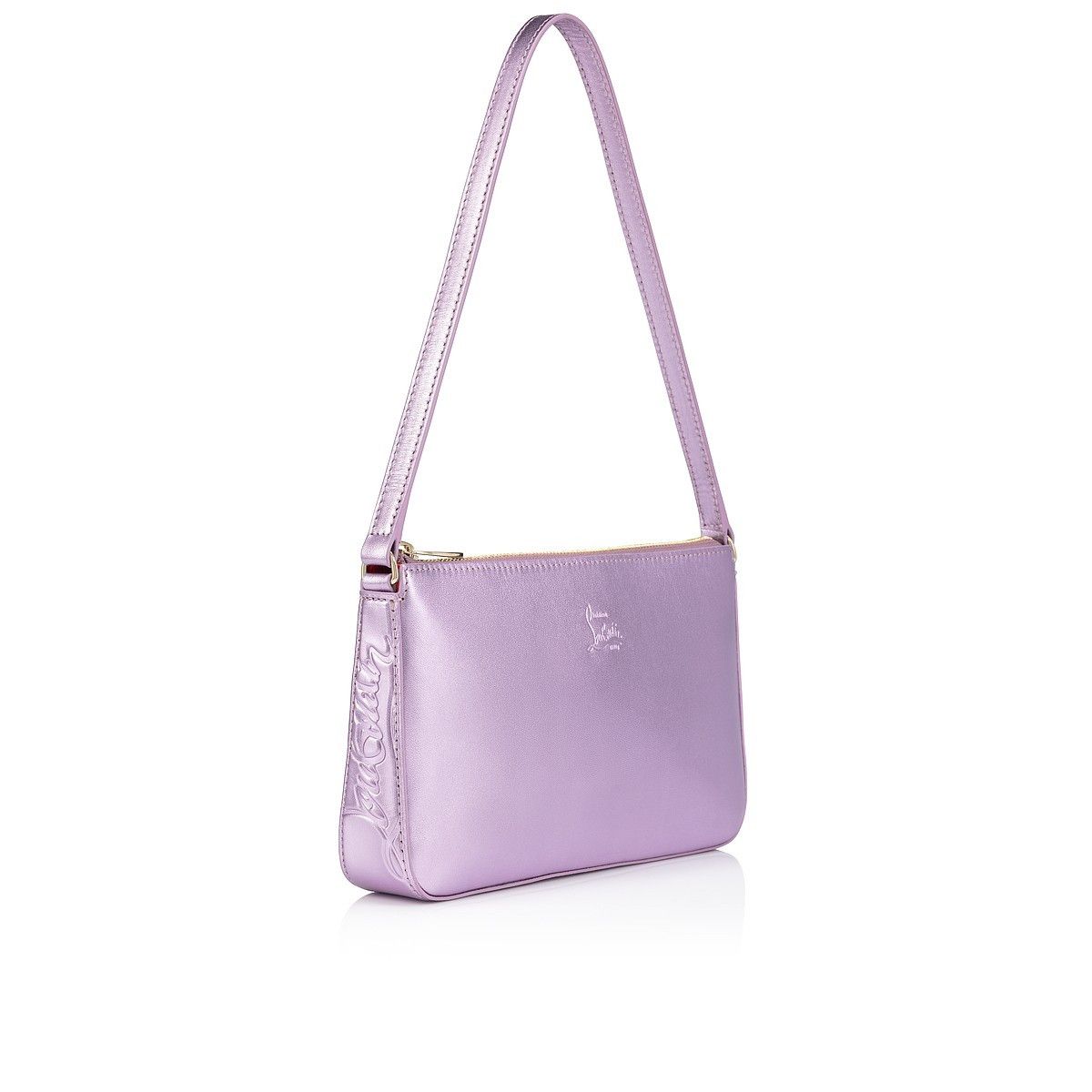 Christian Louboutin oc11z0125 Size:OS/ Loubila Shoulder Bag in Light Parme Size ONE SIZE - 4 Thumbnail