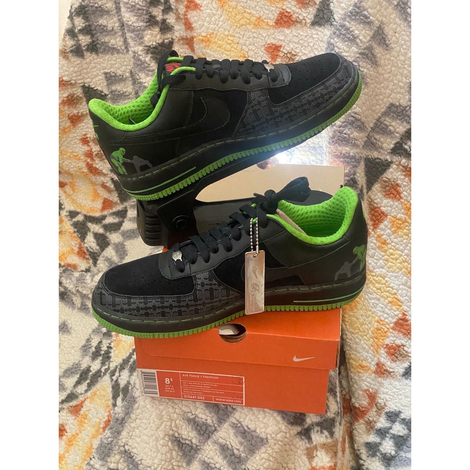 Nike Nike Air Force 1 Premium "Lucha Libre" m 8.5 Size US 8.5 / EU 41-42 - 4 Thumbnail