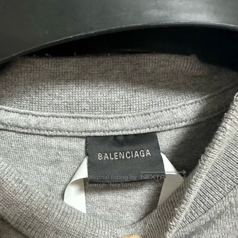 Balenciaga Balenciaga Gray laced short sleeve Size US XS / EU 42 / 0 - 3 Thumbnail