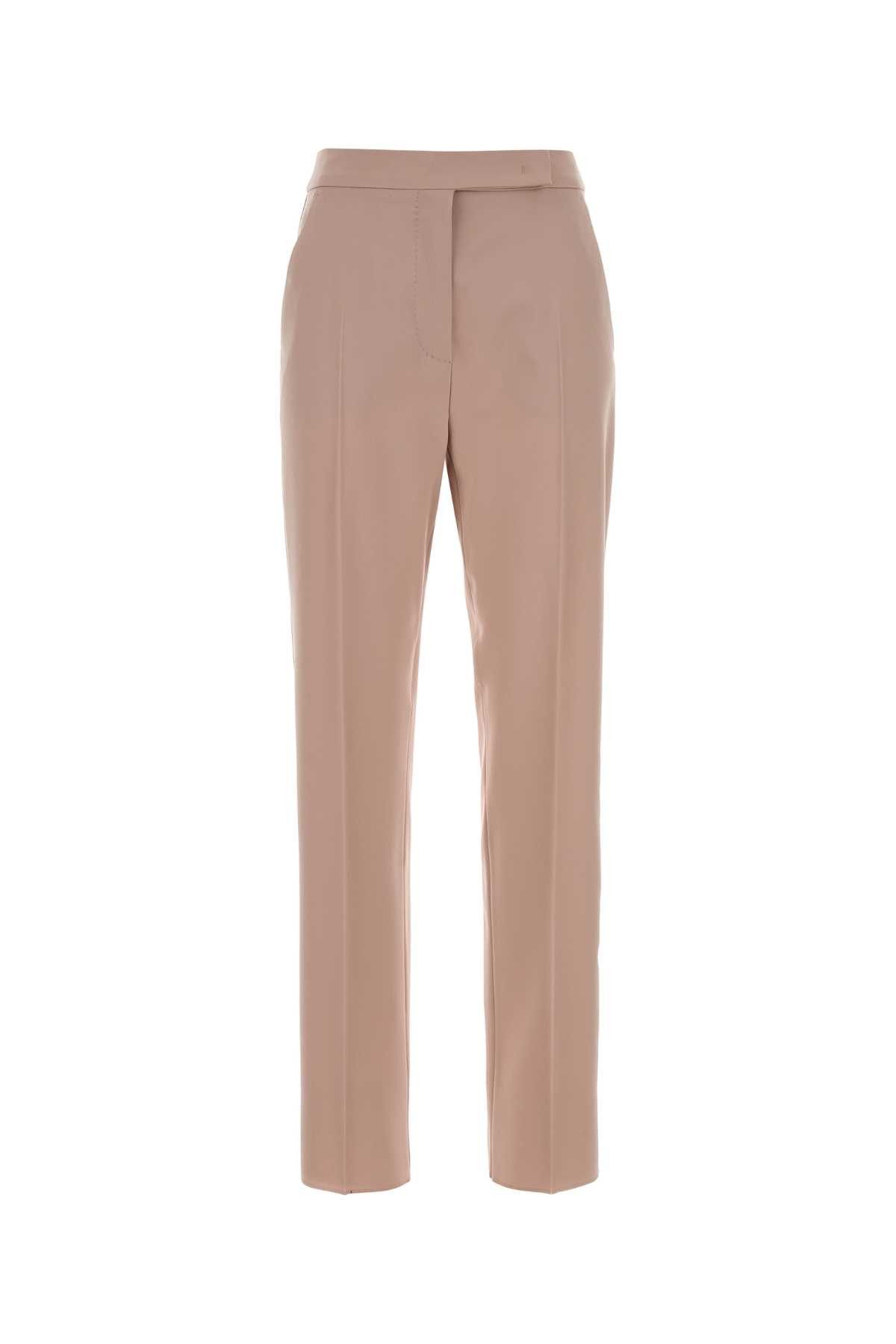 Max Mara Pink Stretch Wool Ossido Pant Size 26" / US 2 / IT 38 - 1 Thumbnail