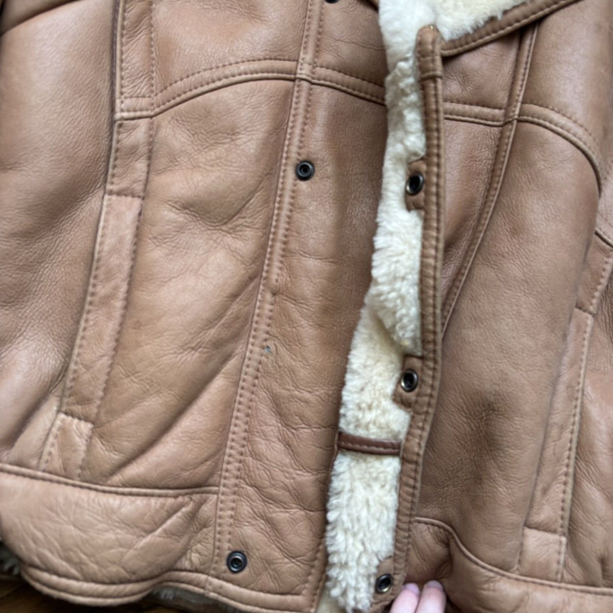 Hysteric Glamour × Vintage Vintage Y2K Sheepskin Jacket Size US M / EU 48-50 / 2 - 5 Thumbnail