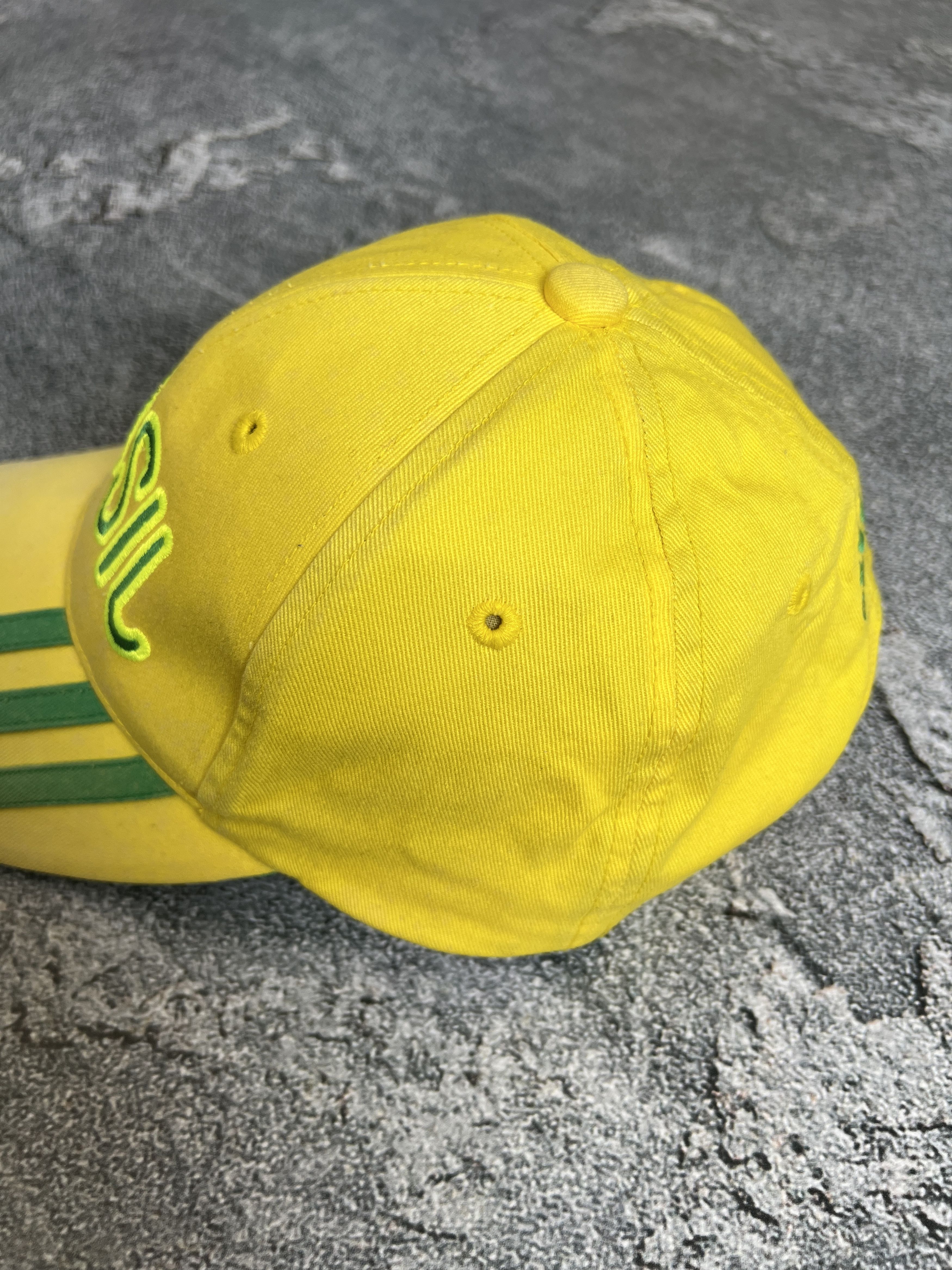 Adidas adidas brasil cap hat yellow Size ONE SIZE - 5 Thumbnail