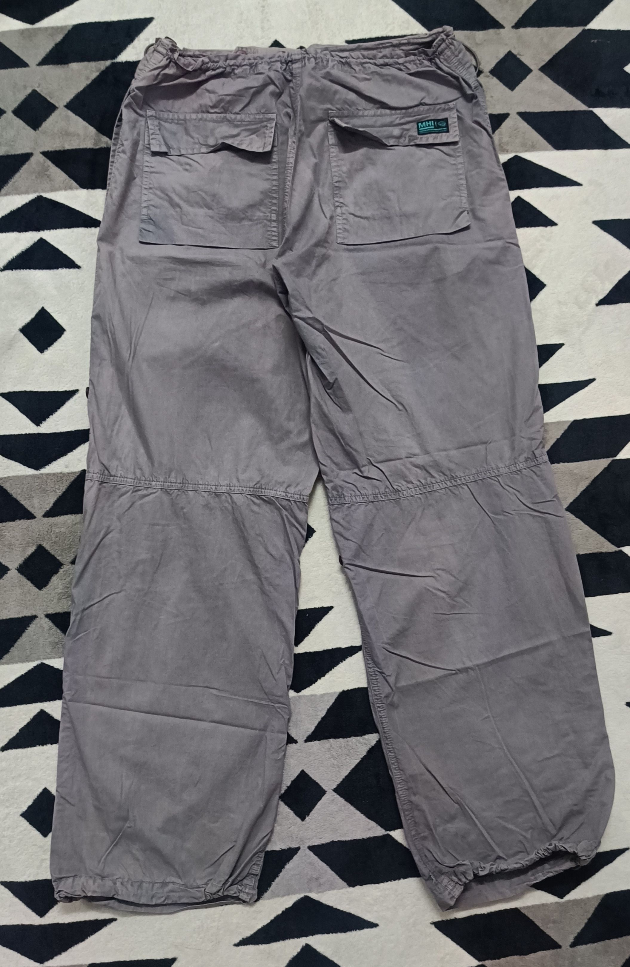 Maharishi 🔥🔥 Rare Vintage Distressed Maharishi Parachutes Gray Pant Size US 32 / EU 48 - 2 Thumbnail