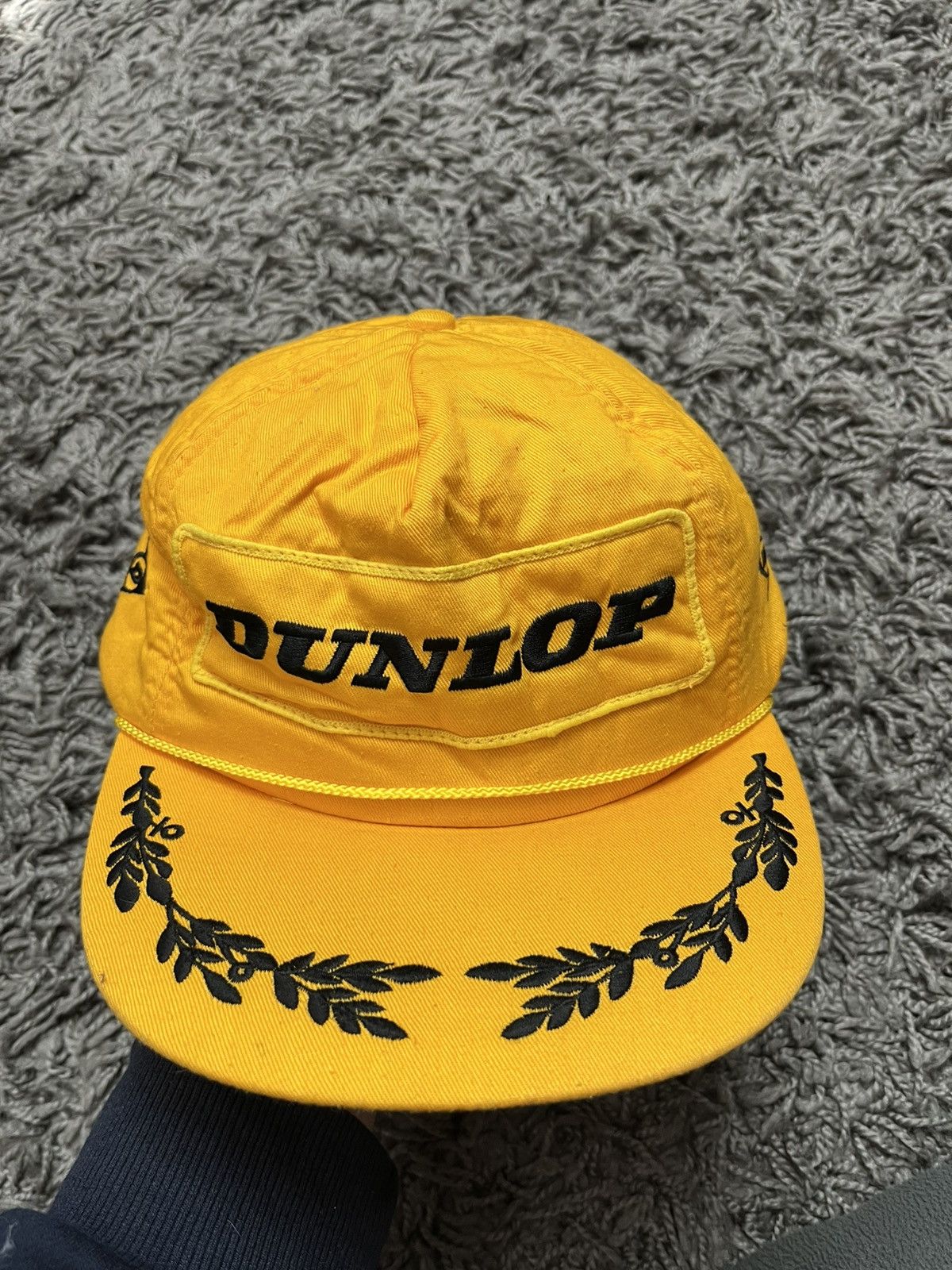 Formula 1 Vintage 70s/80s Dunlop Motorsport Podium Trucker Hat Size ONE SIZE - 2 Thumbnail