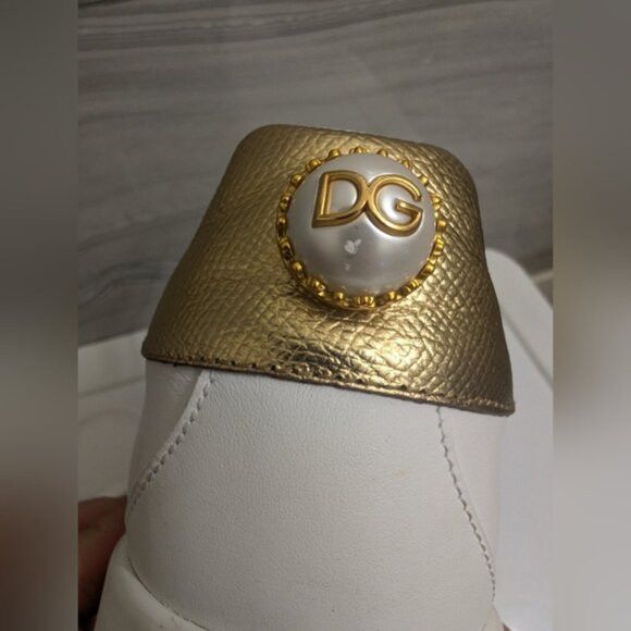 Dolce & Gabbana DOLCE & GABBANA Portofino Embellished Sneakers Size Size US 8 / IT 38 - 14 Thumbnail
