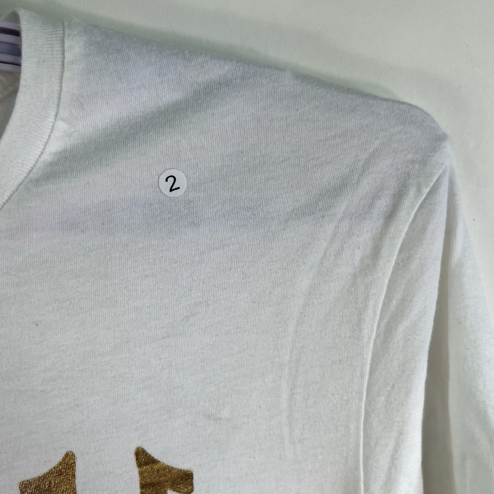 True Religion VINTAGE True Religion White Cotton T-Shirt Adult Medium Short Sleeve Crew Neck Logo Graphic 2020s Mens Size US M / EU 48-50 / 2 - 4 Thumbnail
