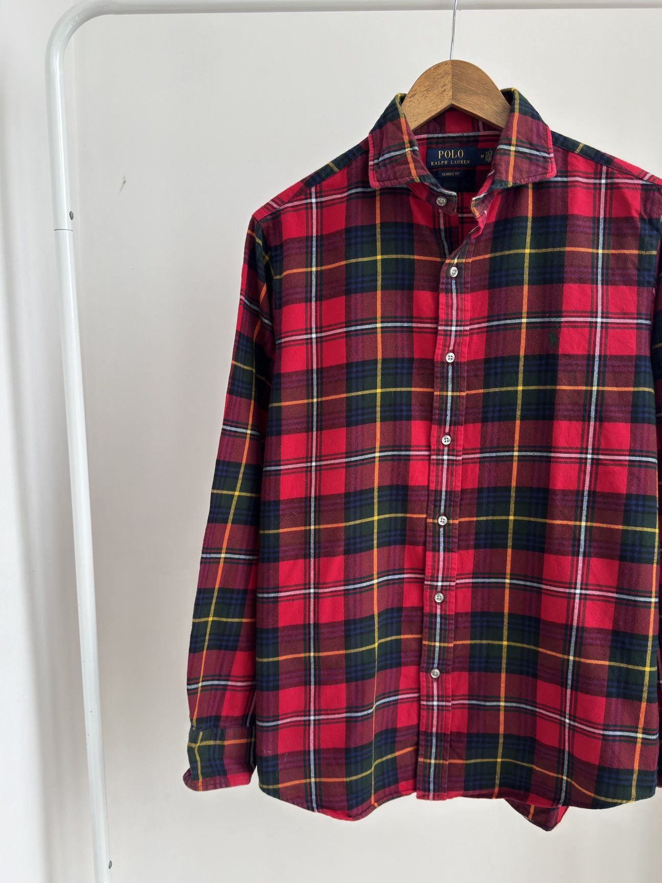 Polo Ralph Lauren Polo Ralph Lauren Plaid Checked Button Up Luxury Shirt Men Size US M / EU 48-50 / 2 - 5 Thumbnail