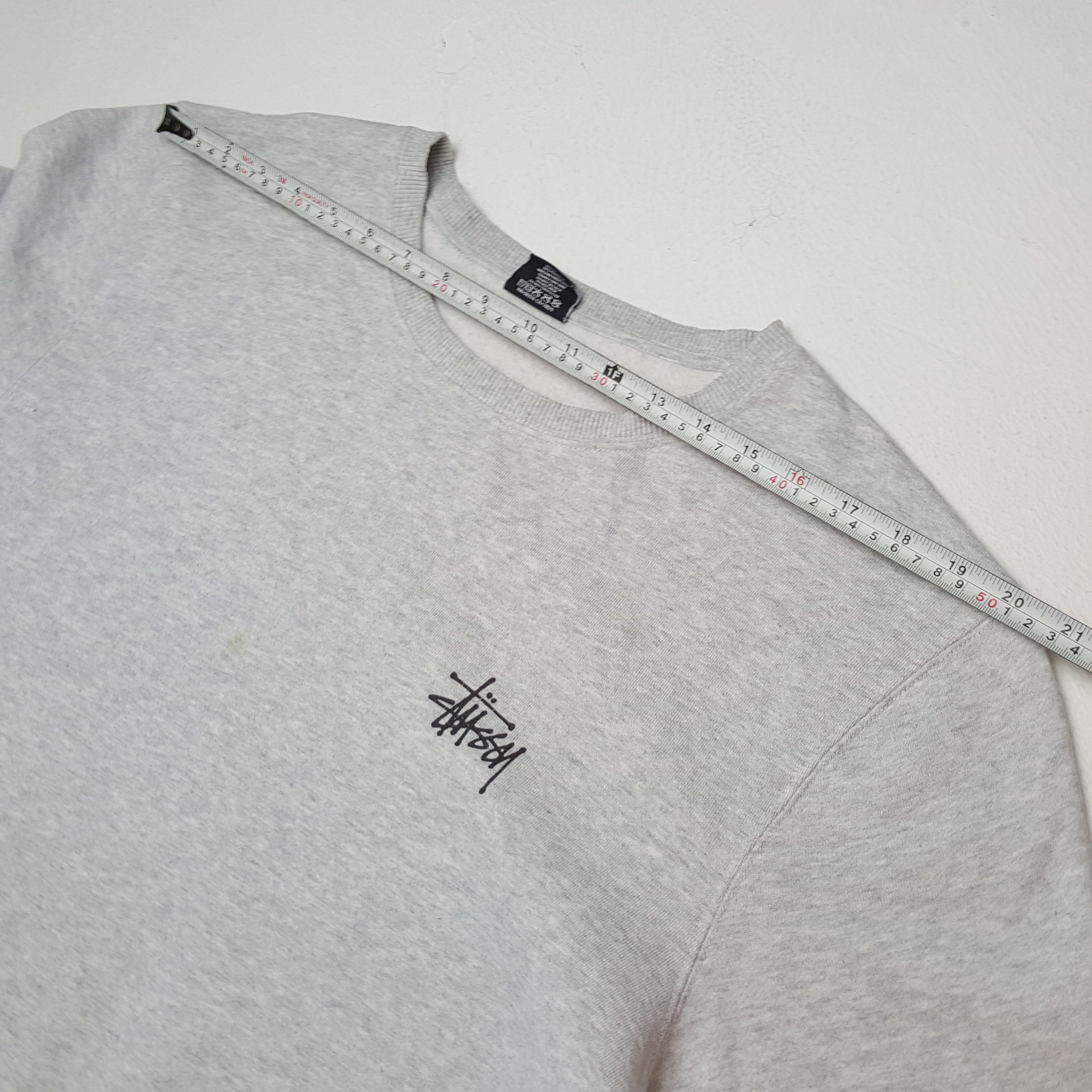 Stussy × Vintage Vintage STUSSY American Streetwear Skateboard Sweatshirts Size US M / EU 48-50 / 2 - 6 Thumbnail
