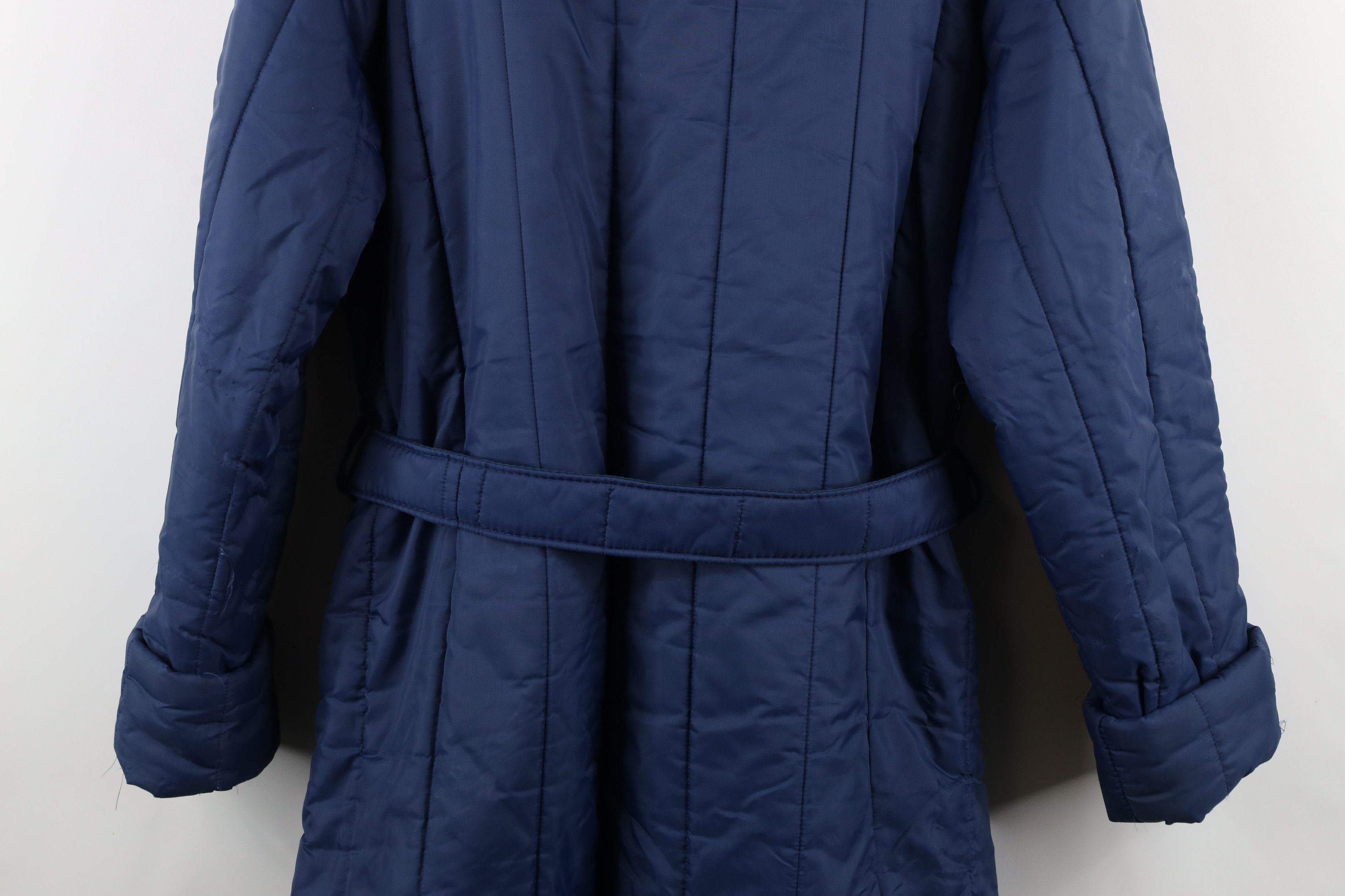 Vintage Vintage 70s Streetwear Cuffed Quilted Puffer Trench Coat USA Size XL / US 12-14 / IT 48-50 - 15 Thumbnail