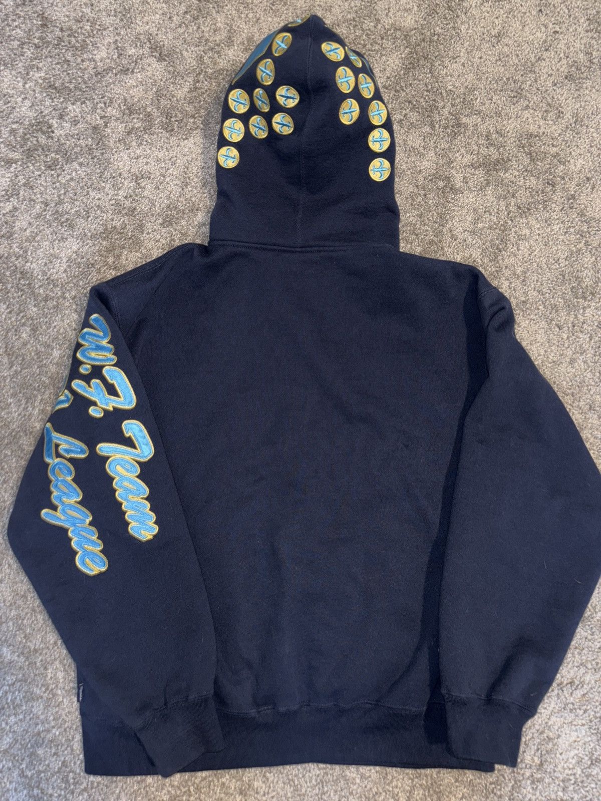 Supreme Supreme League Champs Zip Up Hooded Sweatshirt Size US M / EU 48-50 / 2 - 2 Thumbnail