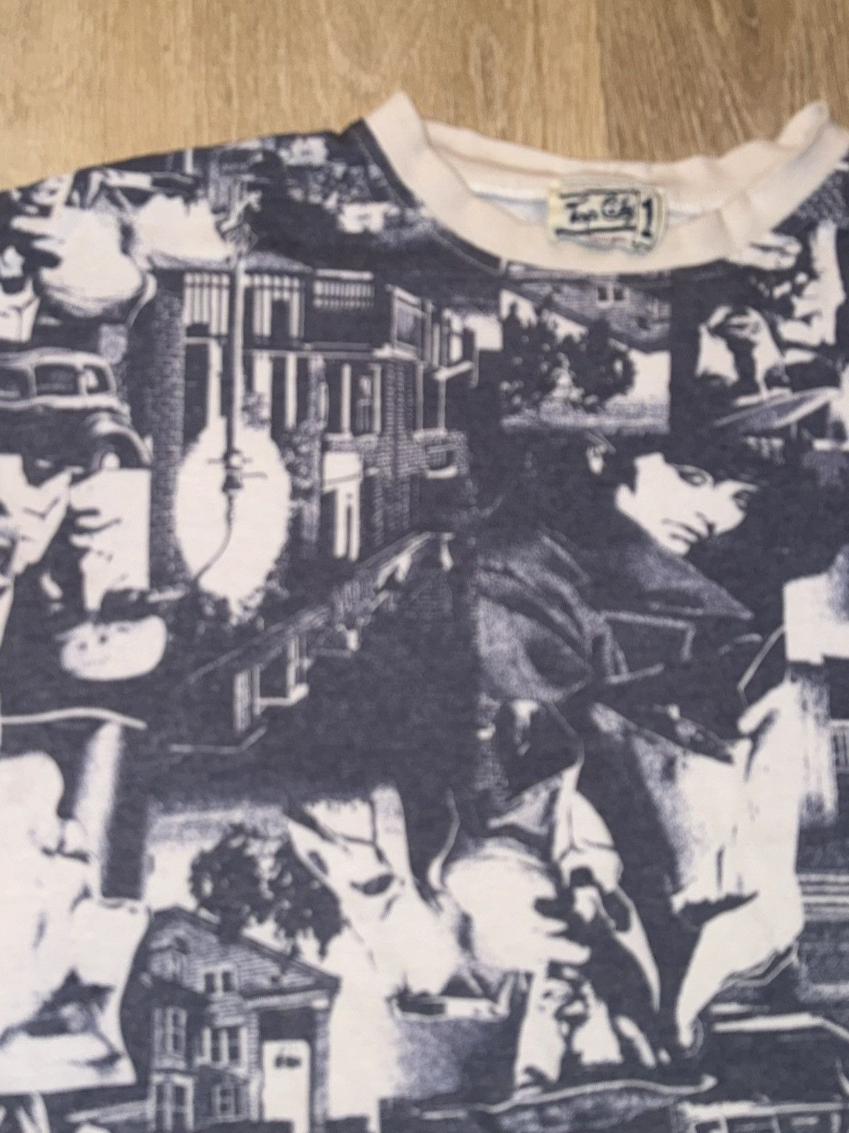 Other Vintage Film Noir Collage T-Shirt All Over Print Photo Art L Size US L / EU 52-54 / 3 - 5 Thumbnail