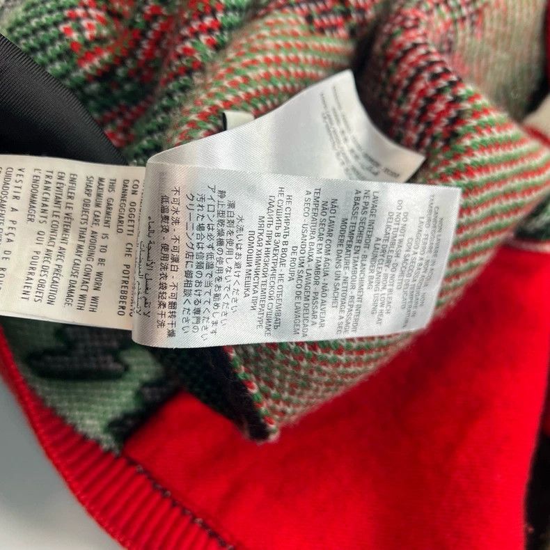 Gucci GucciColor-blocked knitted wool cardigan jacket 2503-Nextar Size US L / EU 52-54 / 3 - 7 Thumbnail
