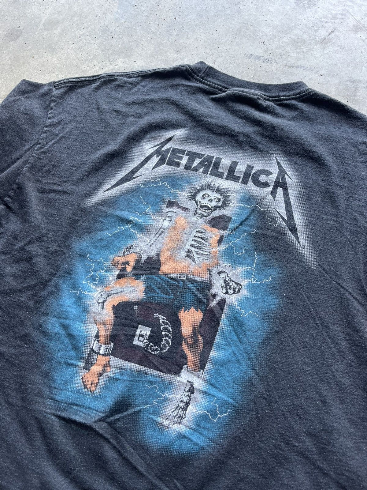 🔥 VINTAGE 1994 METALLICA RIDE THE LIGHTNING GOSLING