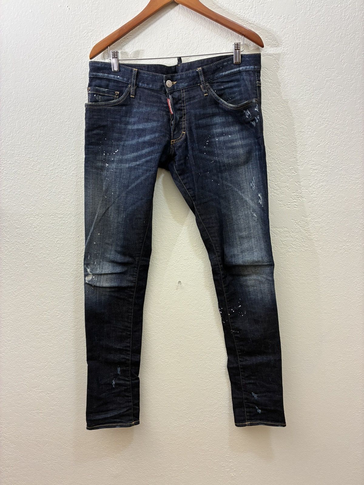 Dsquared2 DSquared Painted Jeans Size US 33 - 1 Thumbnail