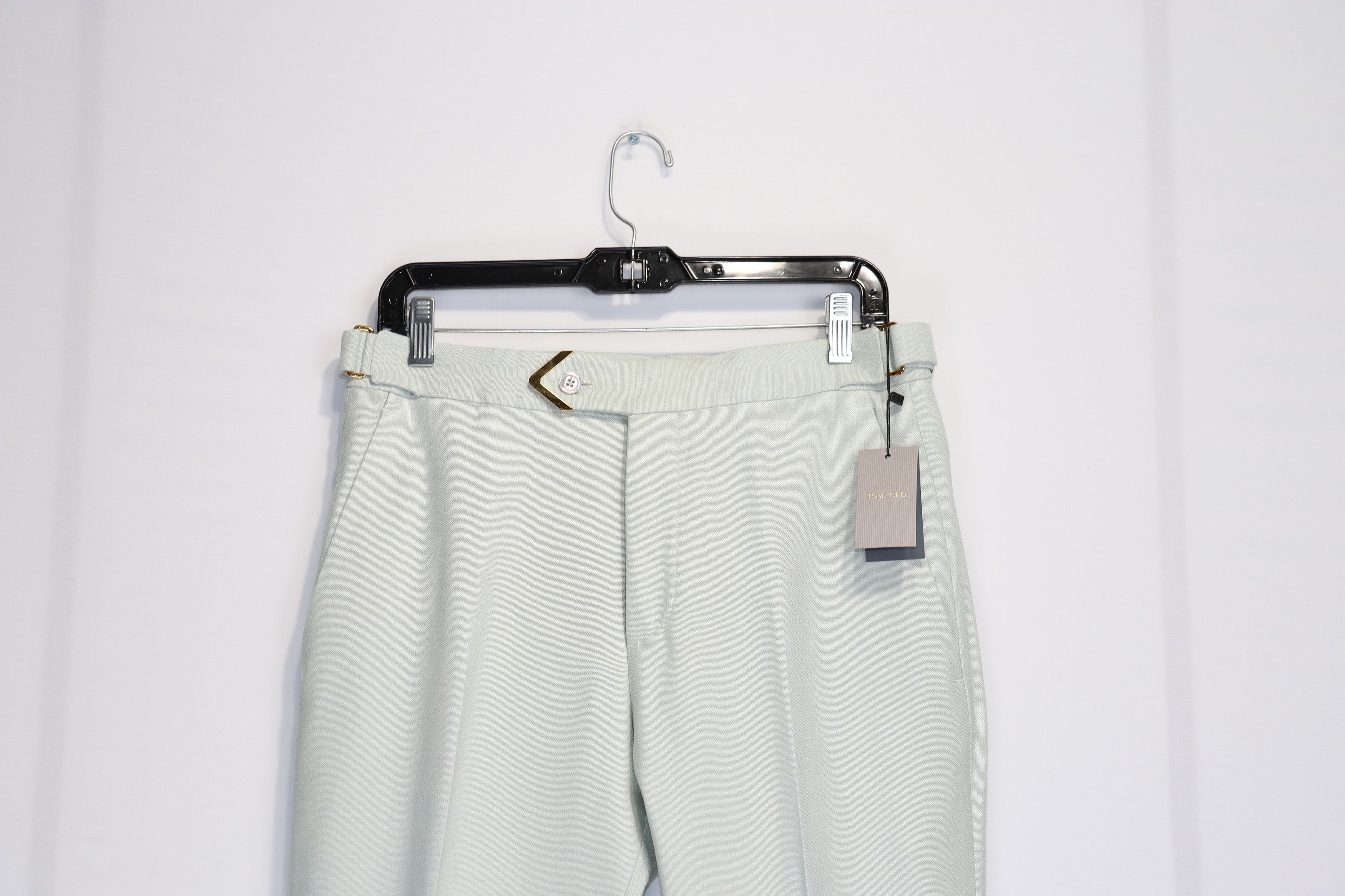 Tom Ford o1rshd1 Formal Trousers / Slacks in Glacier Size US 30 / EU 46 - 4 Thumbnail