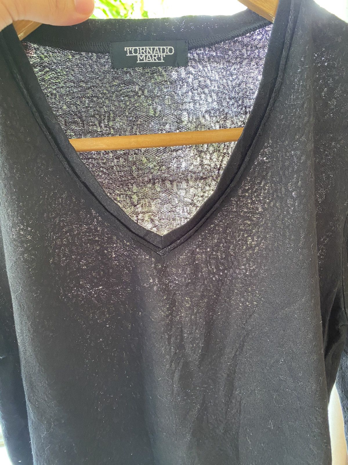 Tornado Mart 2000s Tornado Mart Black snake abstract mesh mix fabric Size US XS / EU 42 / 0 - 8 Thumbnail