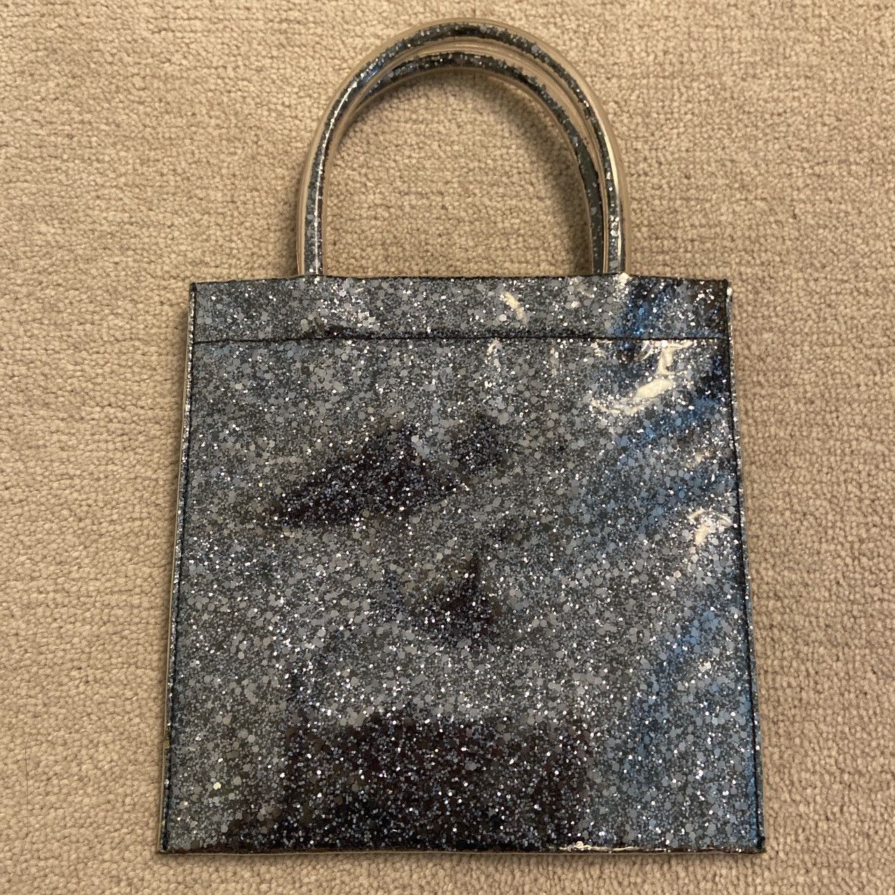 Miu Miu Miu Miu AW1998 collectors handbag in silver glitter Size ONE SIZE - 5 Thumbnail