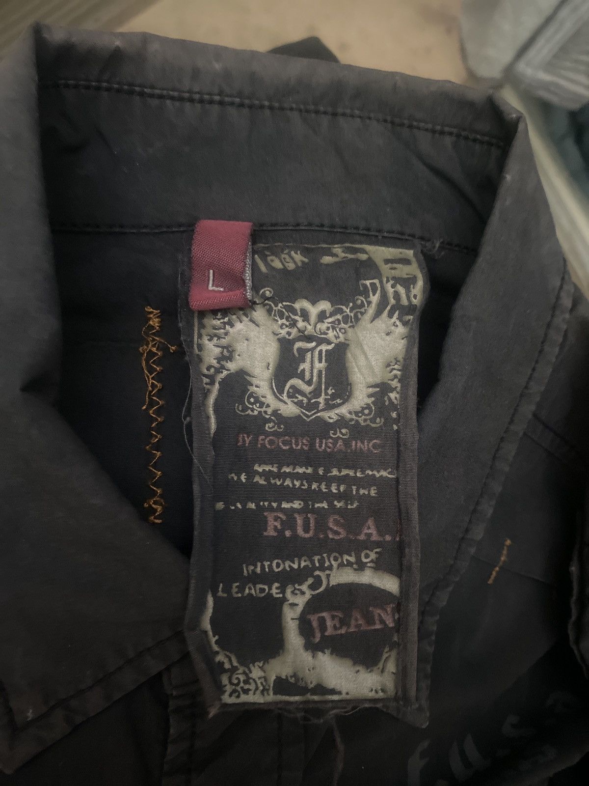 Designer × Other × Vintage F.U.S.A.L JEANS Size US L / EU 52-54 / 3 - 14 Thumbnail