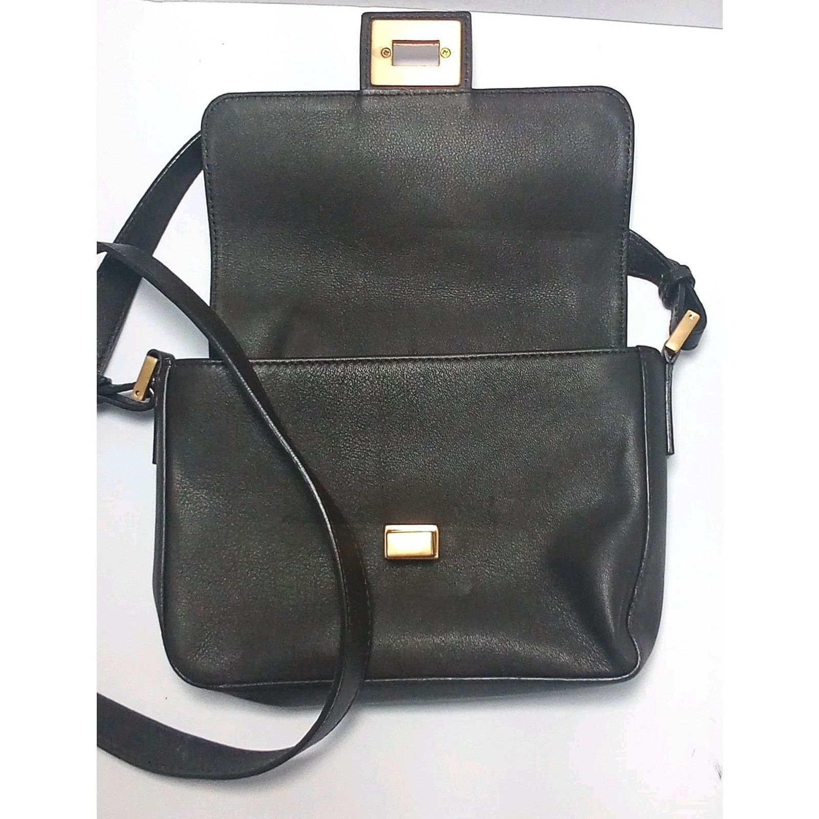 Other Ellie Saab Crossbody Claudine Dark Brown Perfect Condition Size ONE SIZE - 2 Thumbnail