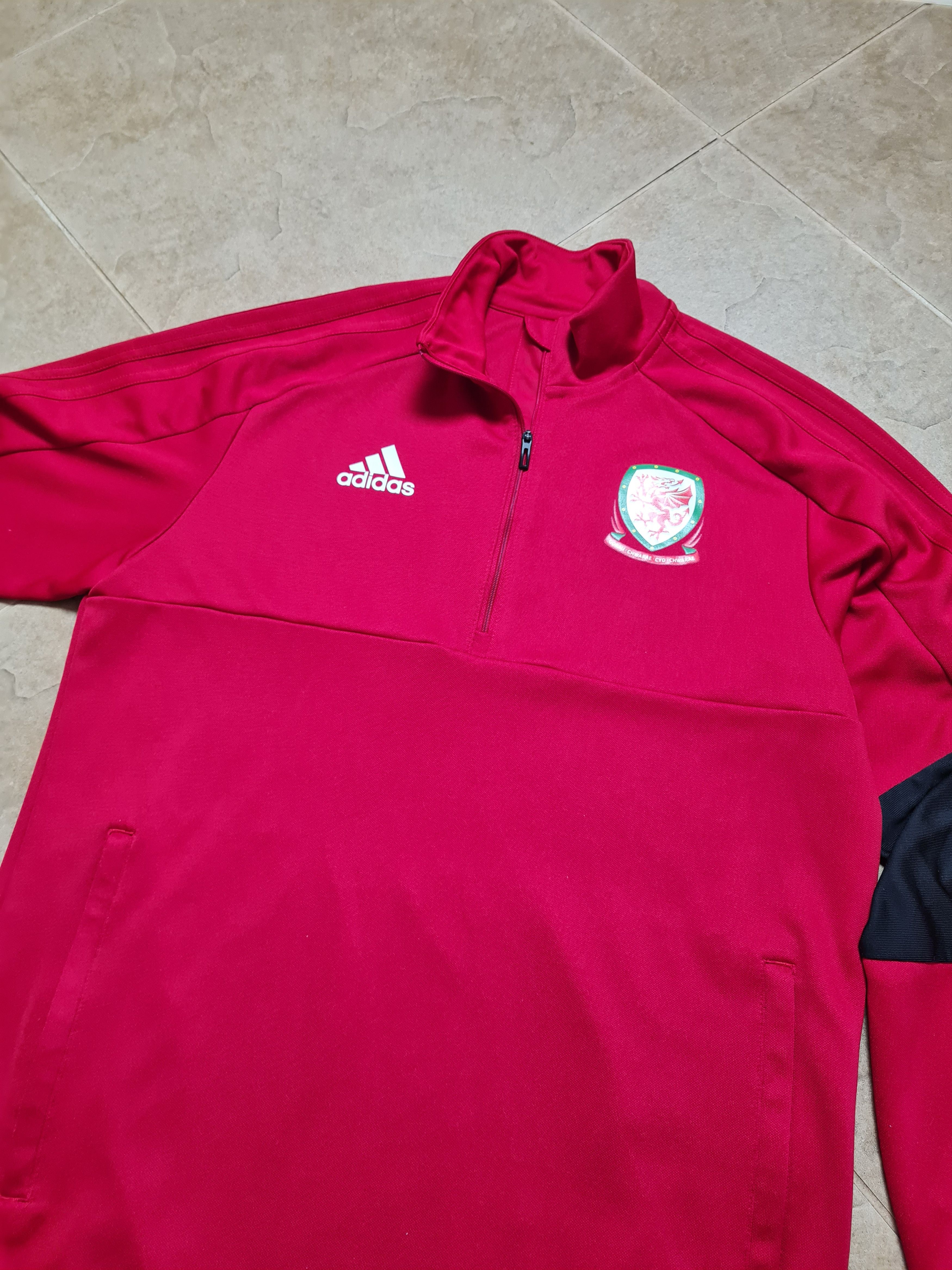 Adidas Training Track Adidas 19-20 Wales Maillot Trikot Camiseta Size US M / EU 48-50 / 2 - 13 Thumbnail