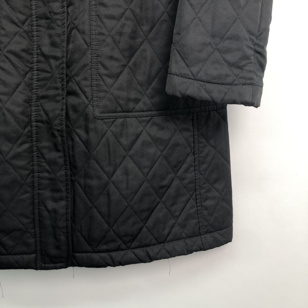Burberry Burberry Quilted Cotton Jacket Black (S) Size US S / EU 44-46 / 1 - 4 Thumbnail