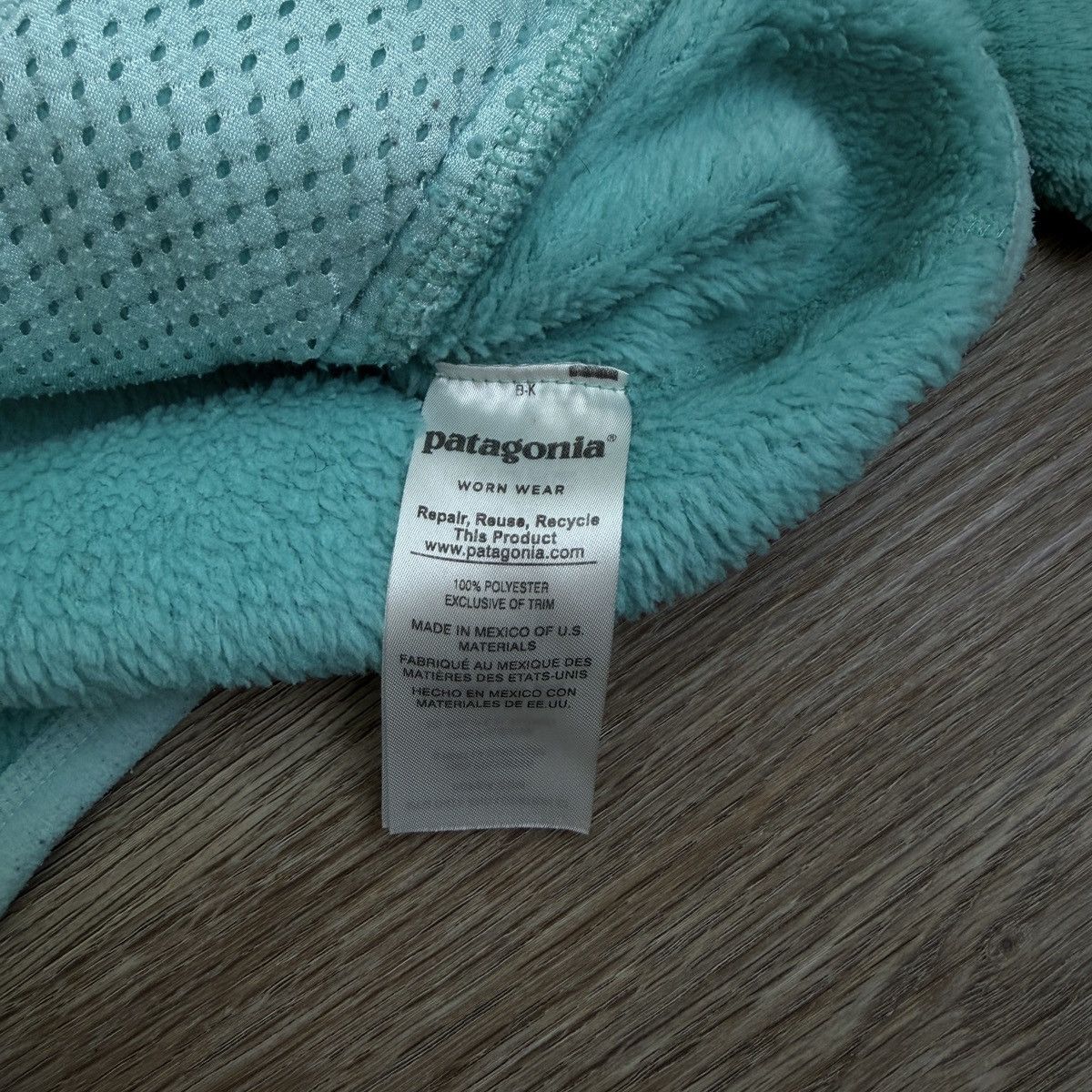 Patagonia Patagonia Women Tiffany Blue Fleece Pullover Size M / US 6-8 / IT 42-44 - 5 Thumbnail