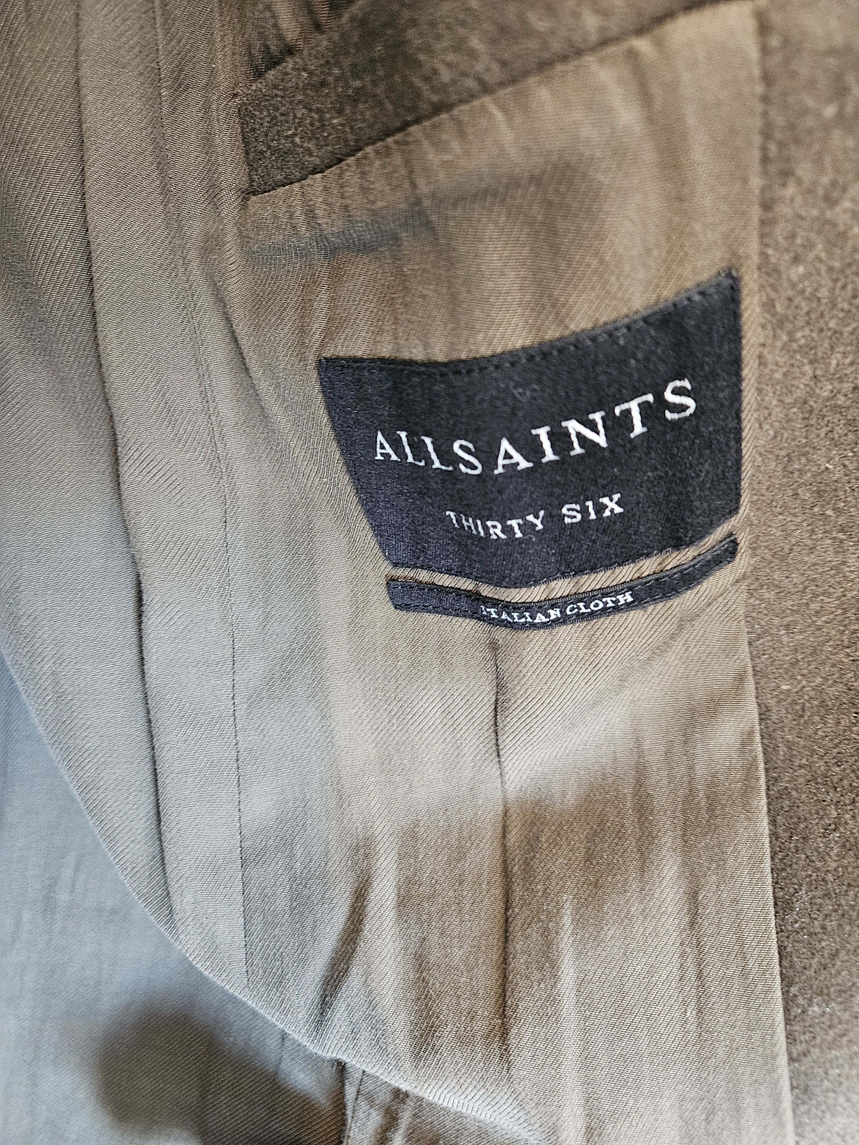 Allsaints Wade Peacoat Size US S / EU 44-46 / 1 - 3 Thumbnail