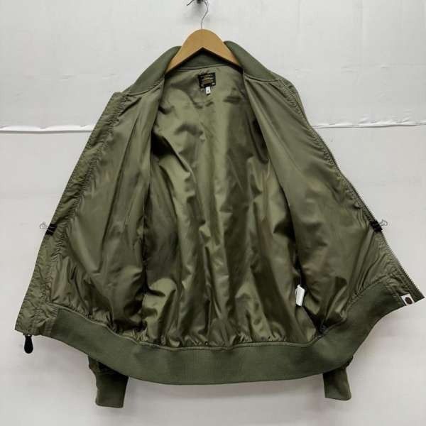Bape 🔥 Bape Nylon Bomber Jacket japan a bathing ape coat Size US M / EU 48-50 / 2 - 3 Thumbnail