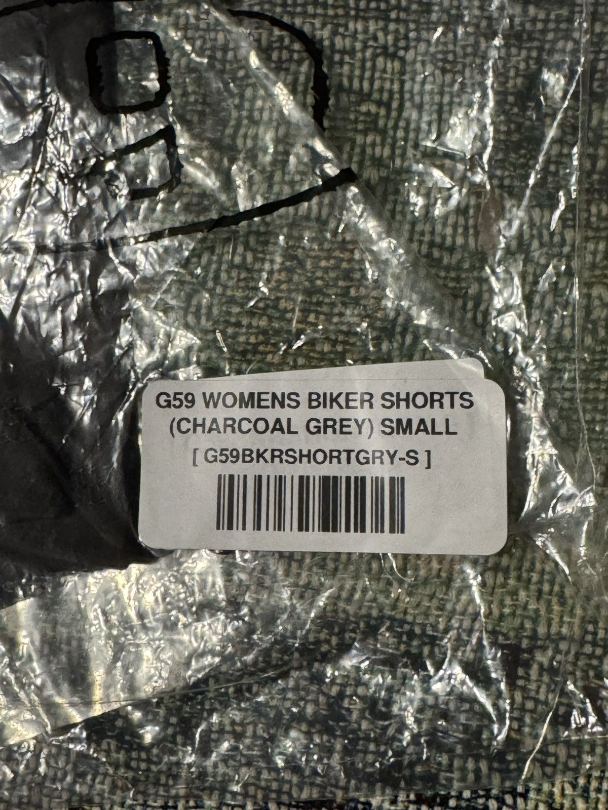 G59 Records G59 Women’s Biker Shorts Small (charcoal grey) Size 28" / US 6 / IT 42 - 4 Thumbnail