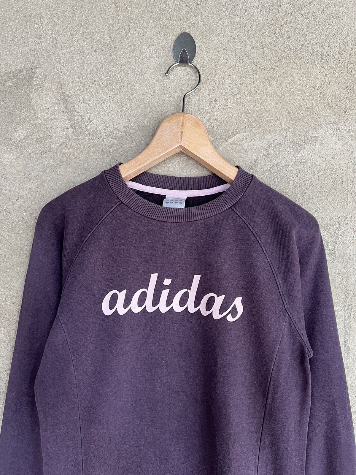 Adidas Adidas Spell Out Sweatshirt Size S / US 4 / IT 40 - 3 Thumbnail