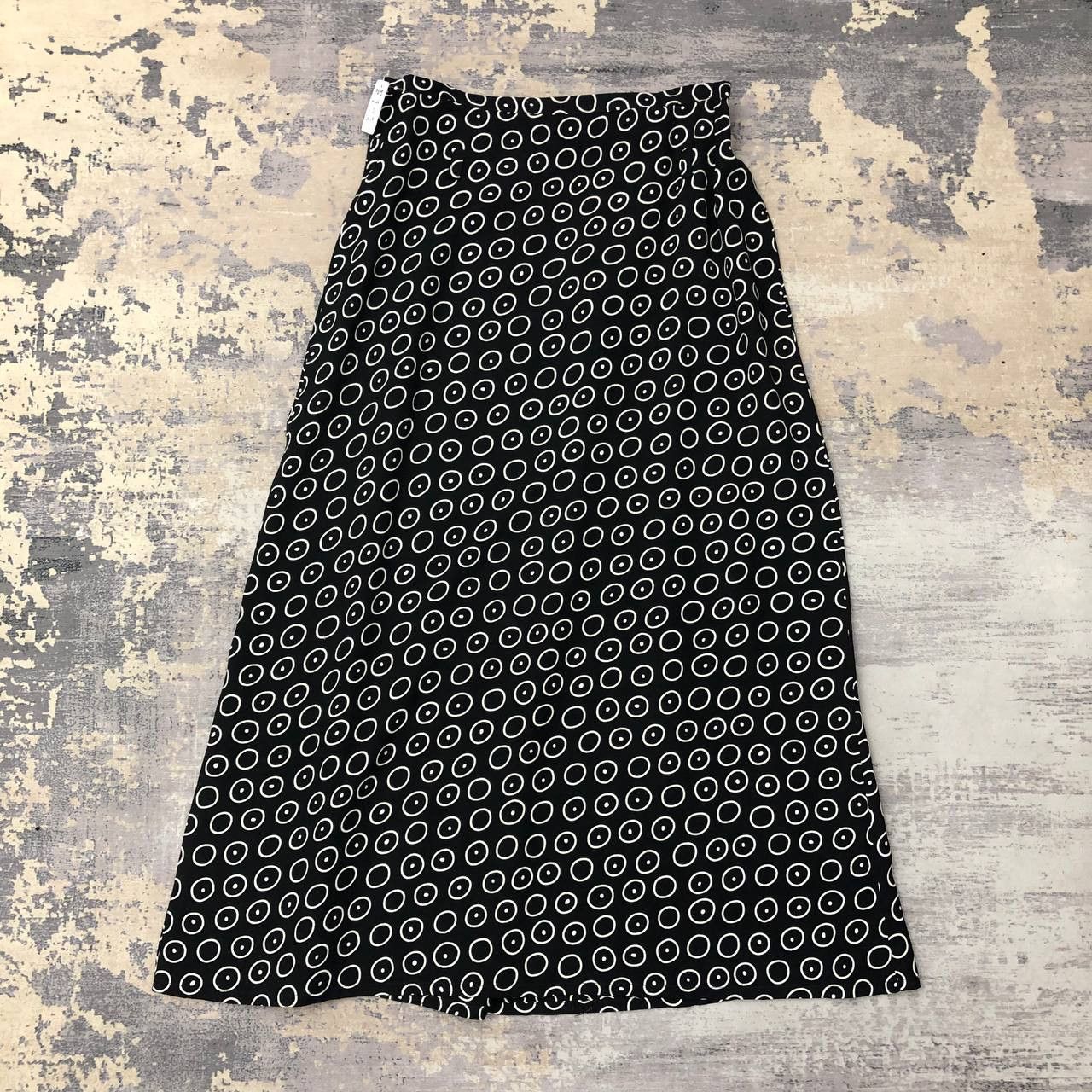 Other P823 MADE IN ITALY GINGHAM ROAD POLKA DOT SKIRTS Size 28" / US 6 / IT 42 - 2 Thumbnail