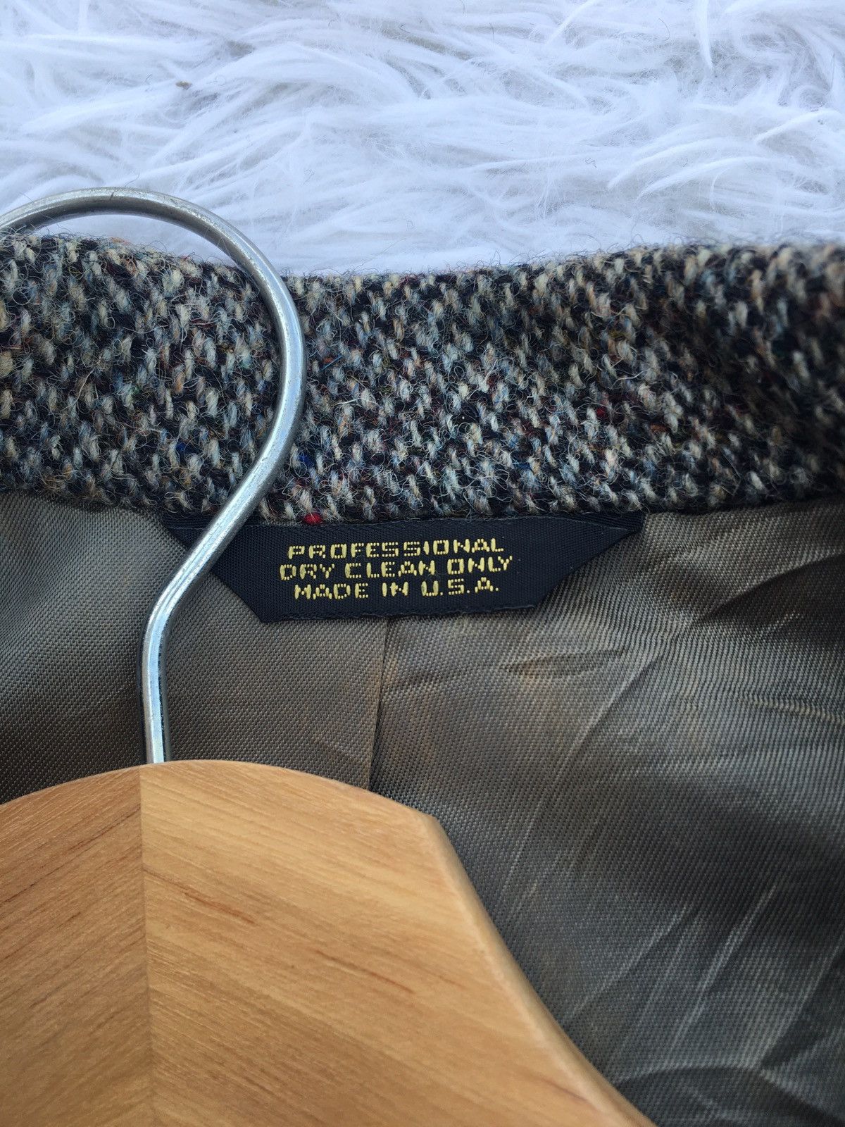 Harris Tweed Rare Vintage Harris Tweed Wool Blazer Size 36S - 13 Thumbnail