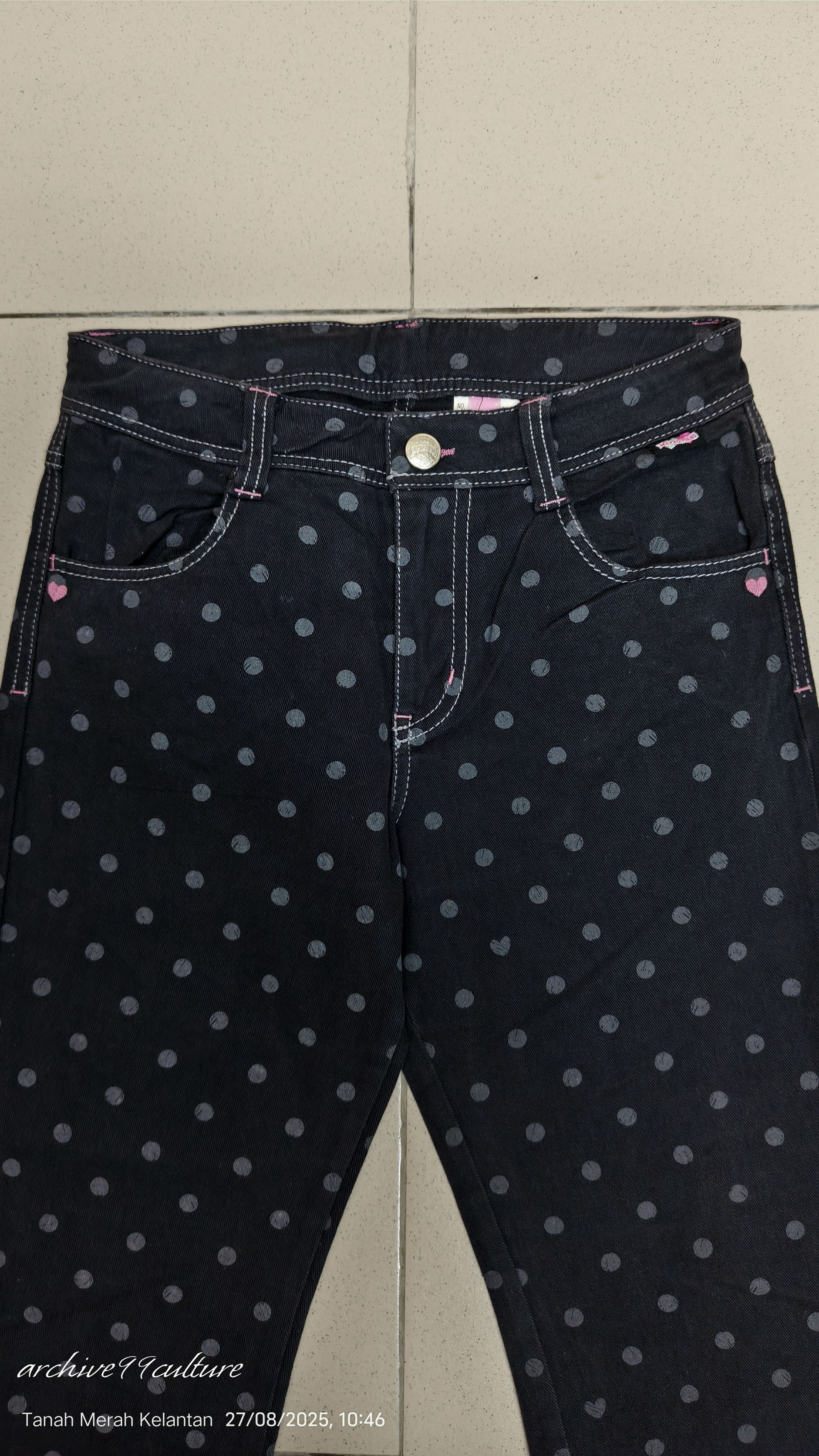 Japanese Brand FW2000 MEZZO PIANO For candy girl jeans Size 28" / US 6 / IT 42 - 7 Thumbnail