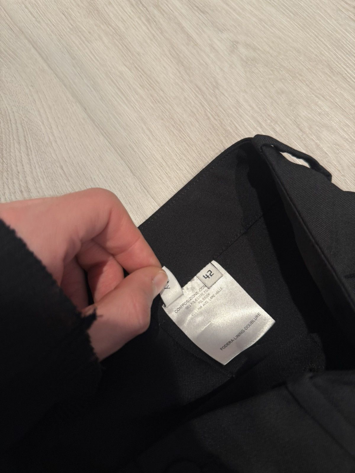 Balenciaga Balenciaga f/w 2006 pleated wool dress pants!! Size US 32 / EU 48 - 8 Thumbnail