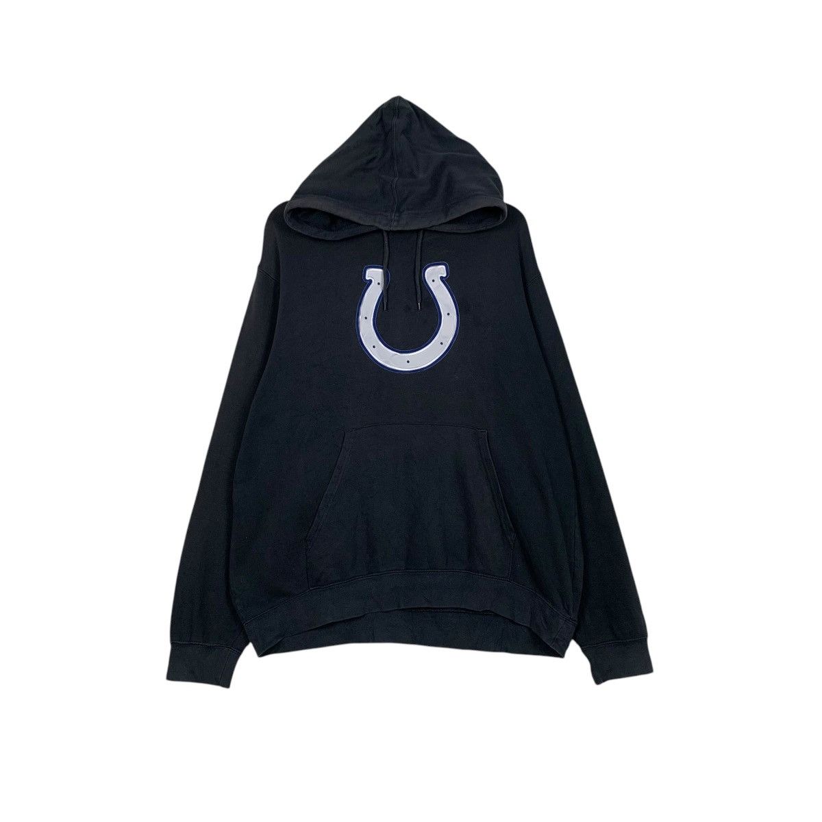 Majestic NFL INDIANAPOLIS COLTS Big Logo Pullover Hoodies #1962-C85 Size US M / EU 48-50 / 2 - 1 Thumbnail