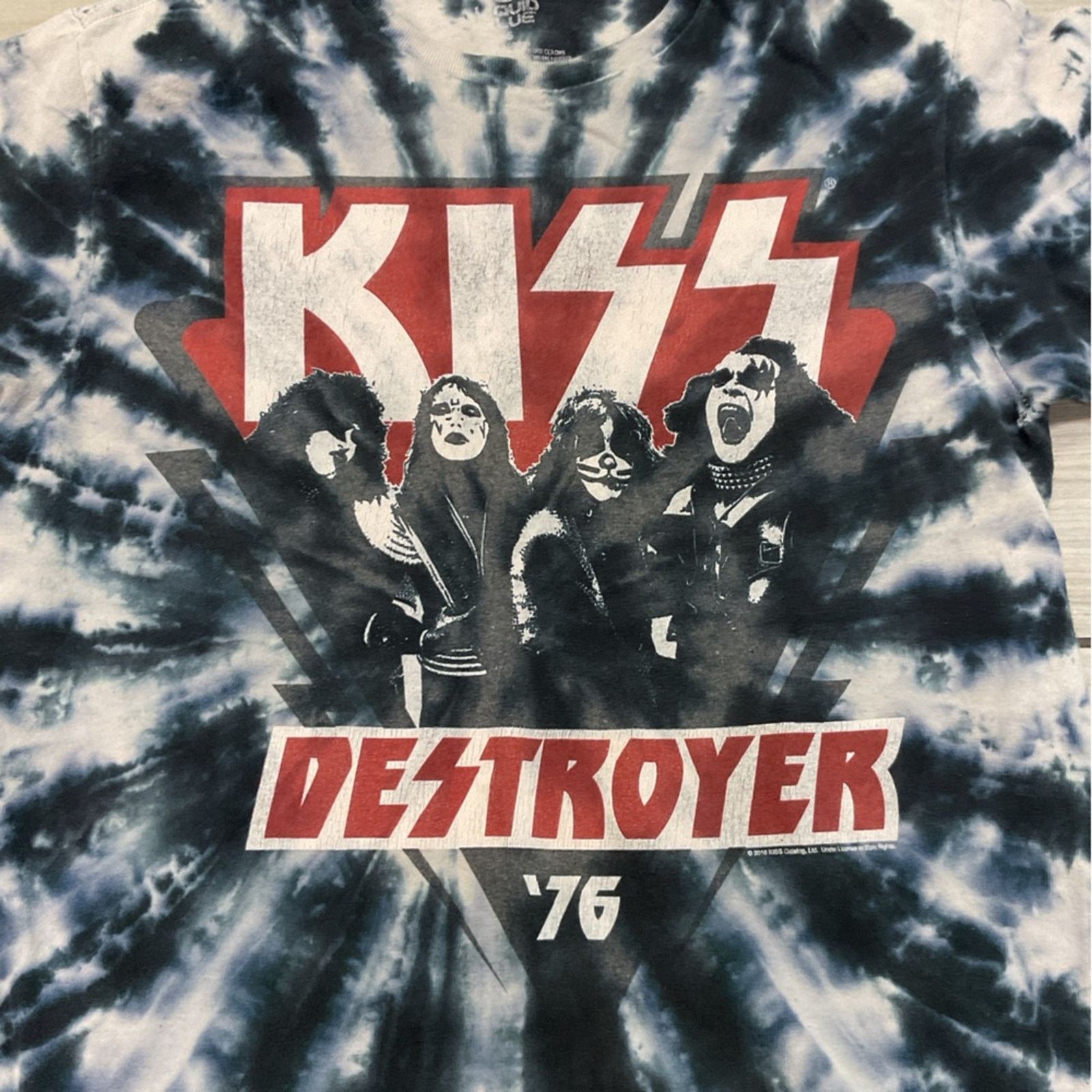 Liquid Blue Liquid Blue Tie Dye Kiss T-Shirt Size US S / EU 44-46 / 1 - 4 Thumbnail