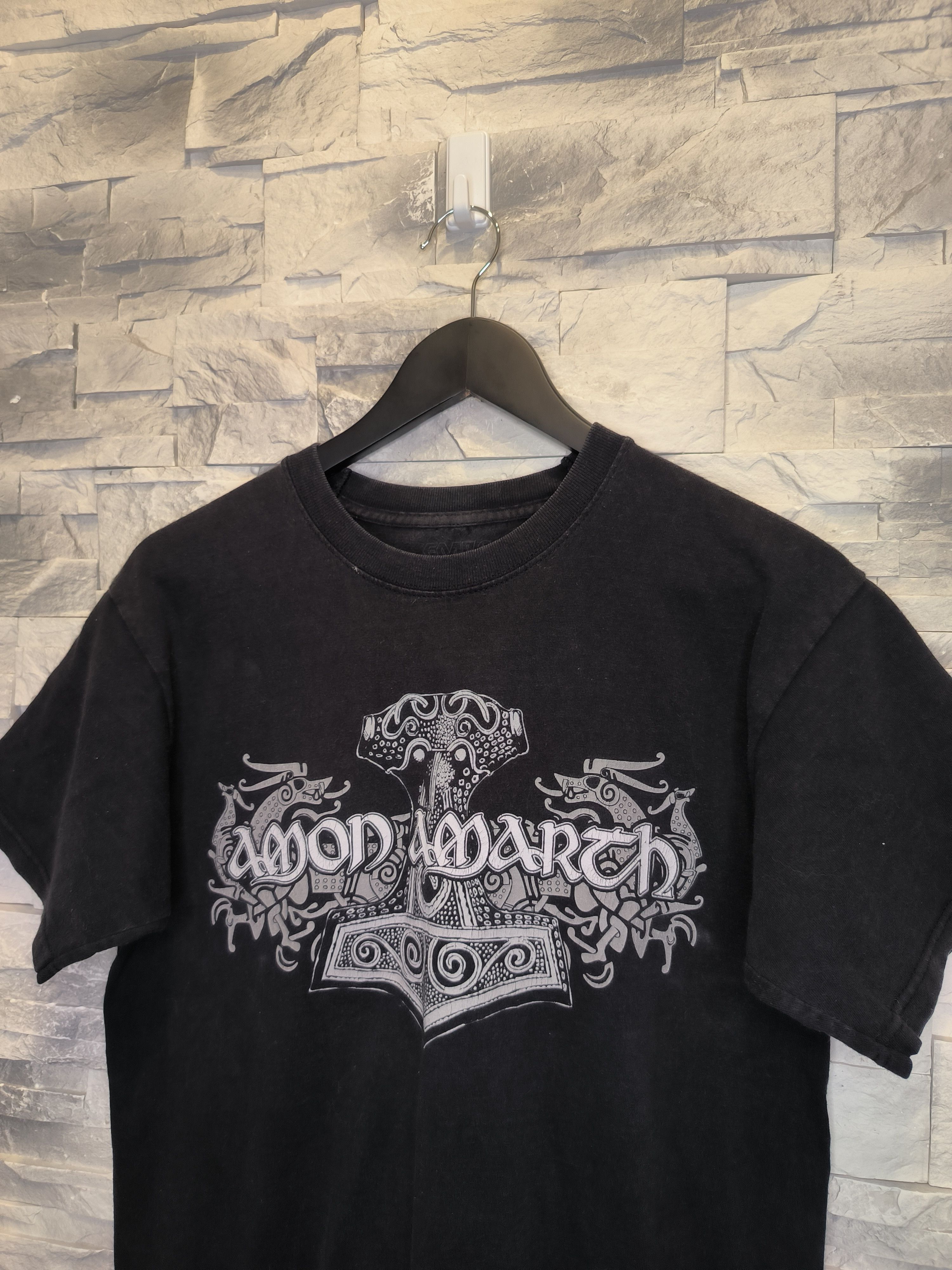 Other Amon Amarth Sweden Metal Tee Black Vintage Size US M / EU 48-50 / 2 - 2 Thumbnail