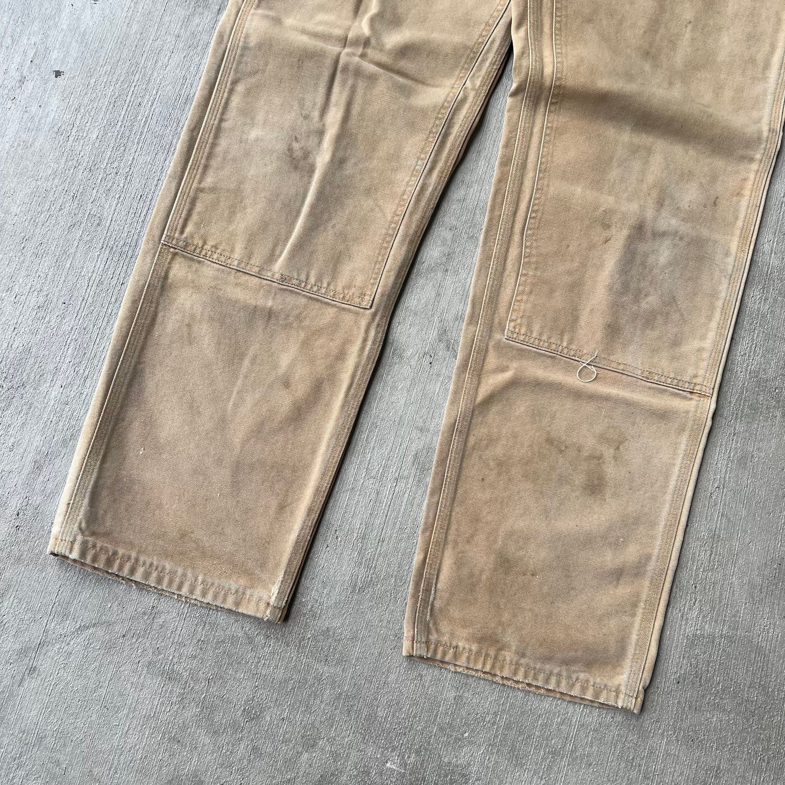 Carhartt × Vintage Carhartt brown double knee work wear carpenter pants Size US 36 / EU 52 - 3 Thumbnail