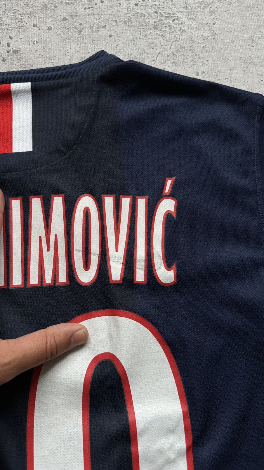 Nike 2014/15 Nike PSG Ibrahimovic #10 Vintage Soccer Jersey Size US M / EU 48-50 / 2 - 21 Thumbnail
