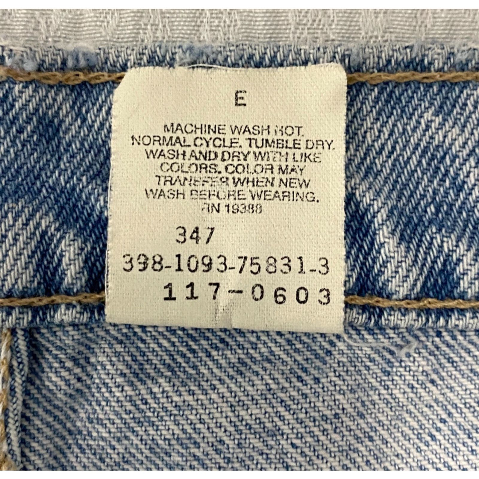 Vintage VINTAGE Brittania Jeans Mom Womens Blue High Waisted 30x30 100% Cotton Denim USA 5-Pocket Womens Jeans Size 30" / US 8 / IT 44 - 4 Thumbnail