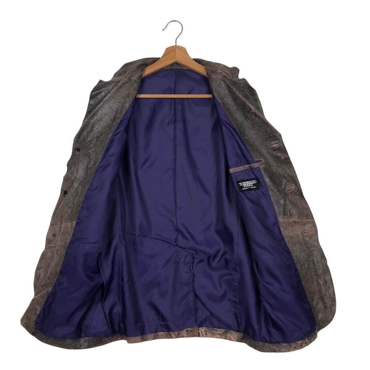 Hysteric Glamour 📌Vintage Chore Worker Leather Jacket Button Tornado Mart Size US M / EU 48-50 / 2 - 14 Thumbnail