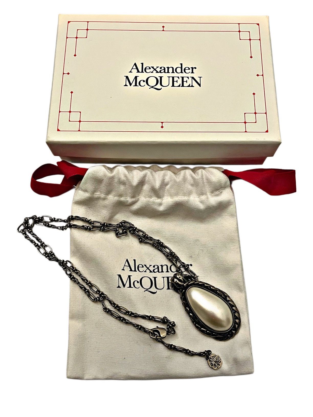 Alexander McQueen Authentic Vintage Alexander McQueen Crystal Snake Necklace Size ONE SIZE - 2 Thumbnail