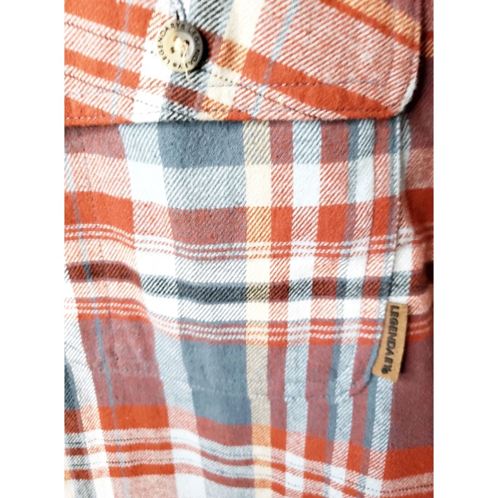 Vintage Legendary Whitetails Shirt Men's S Red Blue Flannel Buck Camp Outdoor Size US S / EU 44-46 / 1 - 4 Thumbnail