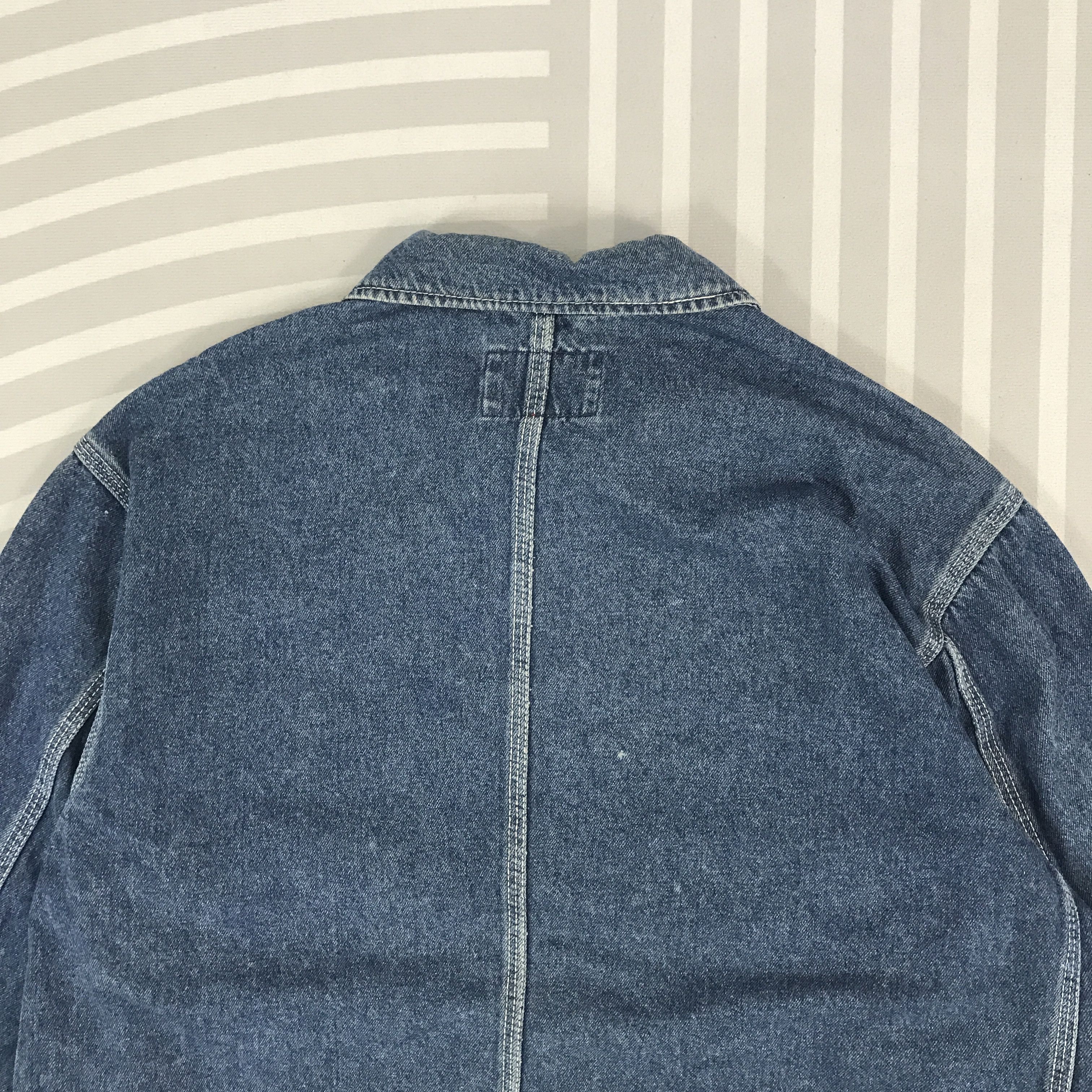 Converse × Vintage Vintage Converse Denim Chore Jacket Size US M / EU 48-50 / 2 - 4 Thumbnail