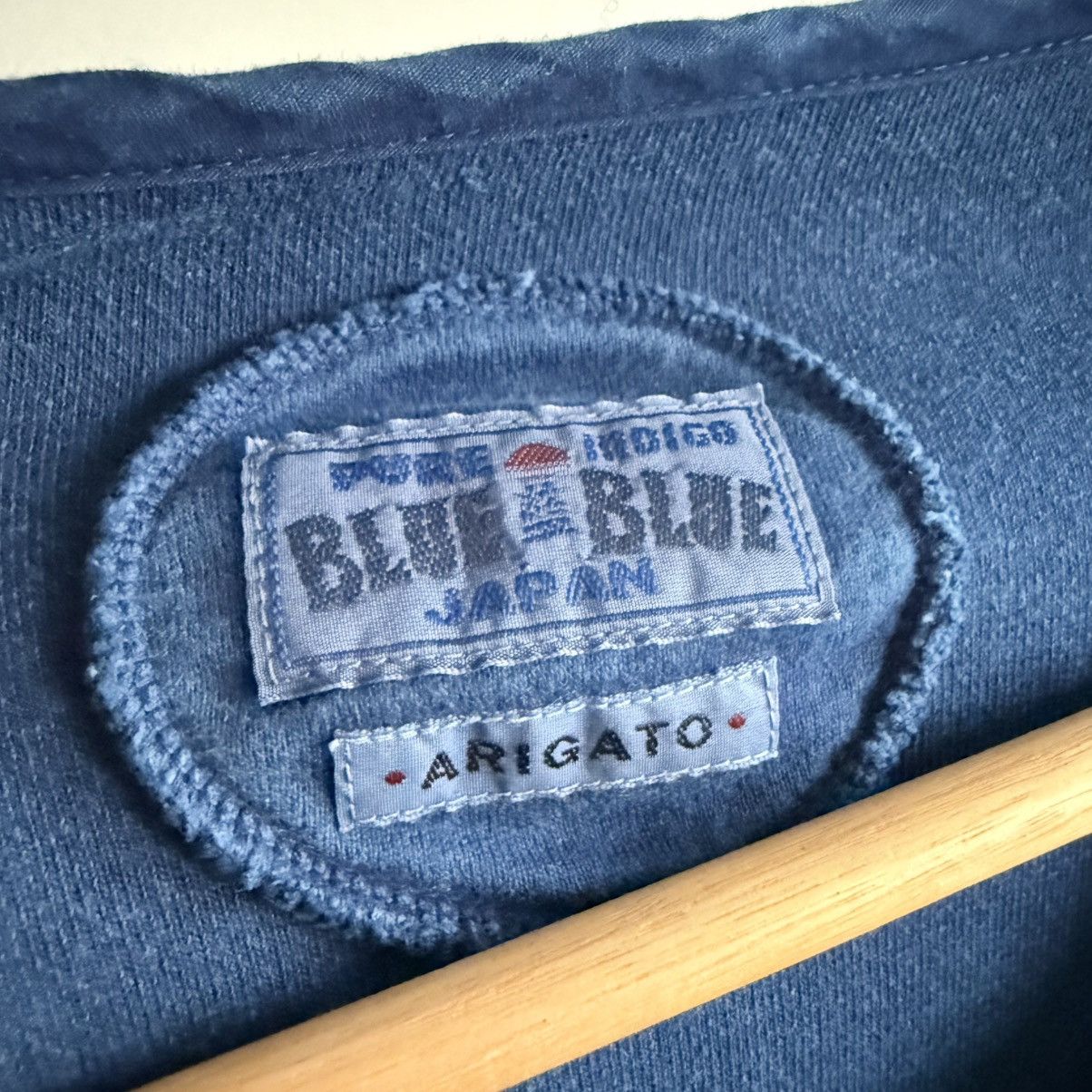 Blue Blue Japan Blue blue japan colarless sashiko indigo jacket Size US M / EU 48-50 / 2 - 4 Thumbnail