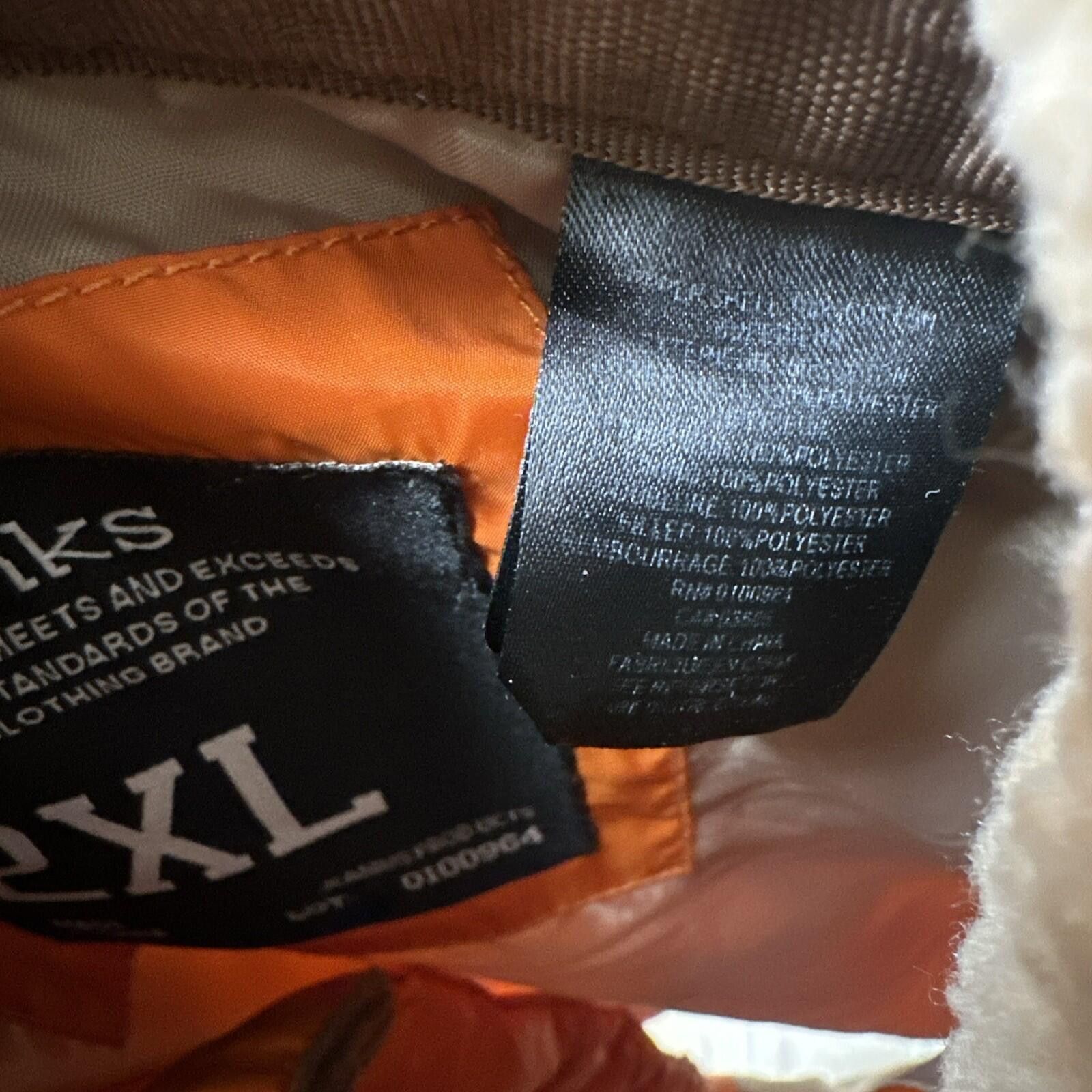 Akademiks Akdmks Orange Brown Corduroy Puffer Vest 2XL Size US XXL / EU 58 / 5 - 8 Thumbnail