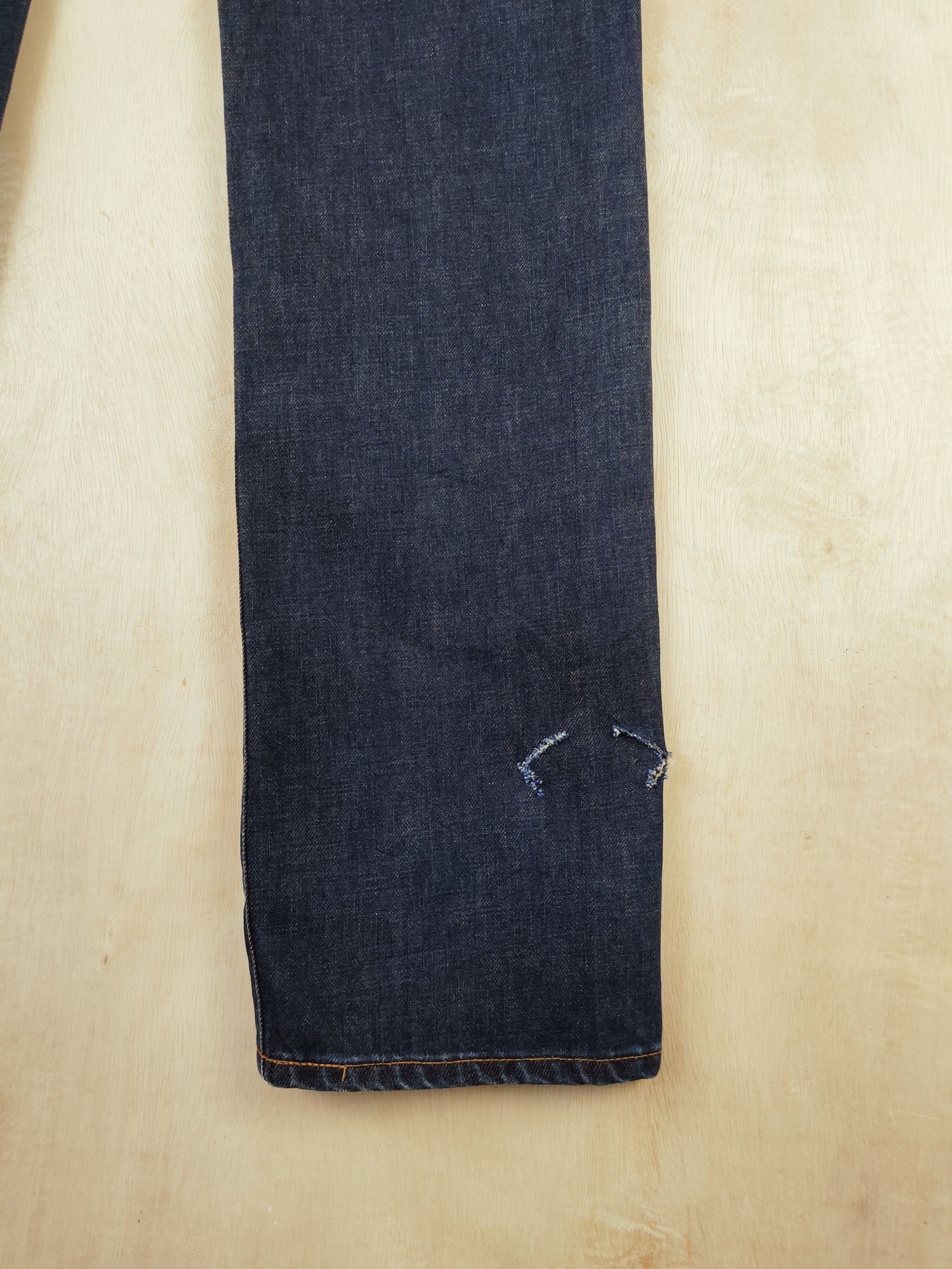 Edwin Edwin Dark Blue Distressed Ripped Jeans #S2678 Size US 30 / EU 46 - 14 Thumbnail