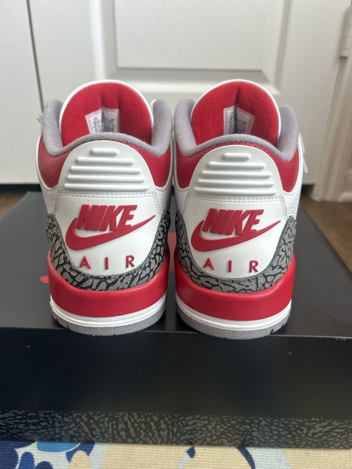 Jordan Brand Air Jordan 3 “Fire Red” Size 12.5 Size US 12.5 / EU 45-46 - 6 Thumbnail