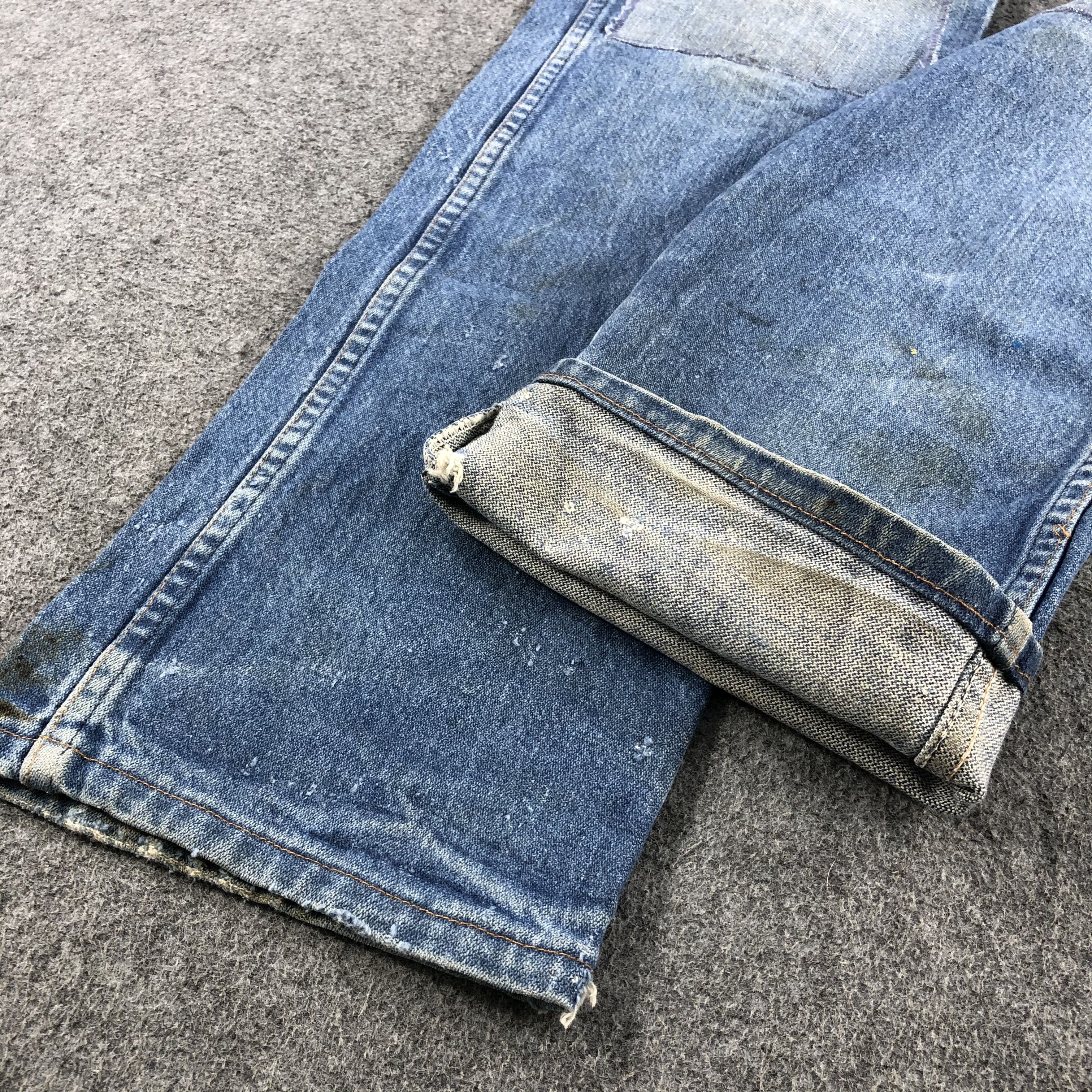 Vintage Vintage Blue Wash Wrangler Jeans-J2051 Size US 31 - 7 Thumbnail