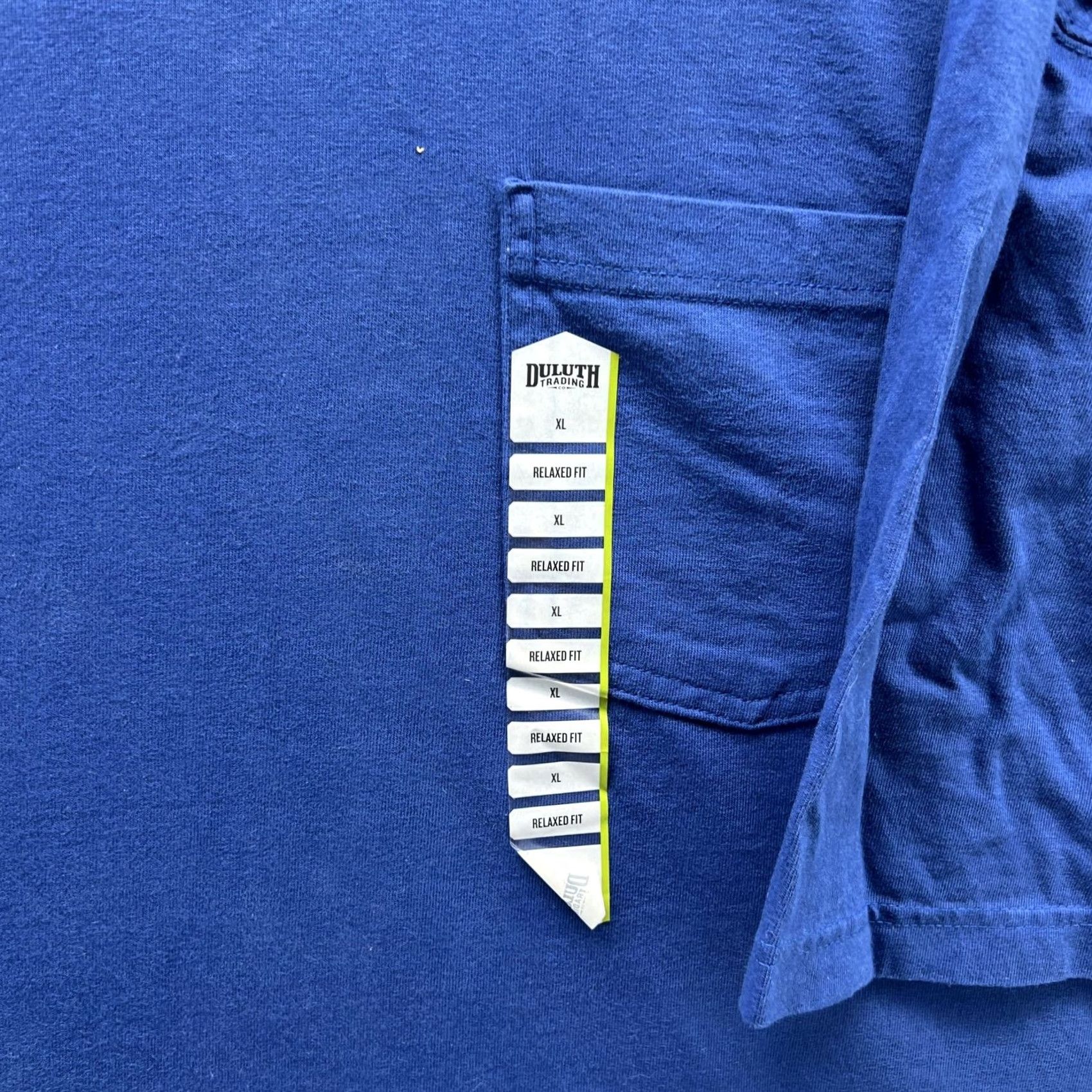 Duluth Trading Company Duluth Trading Co Shirt Mens XL Blue Longtail T Pocket Tee Relaxed Fit Workwear Size US XL / EU 56 / 4 - 6 Thumbnail